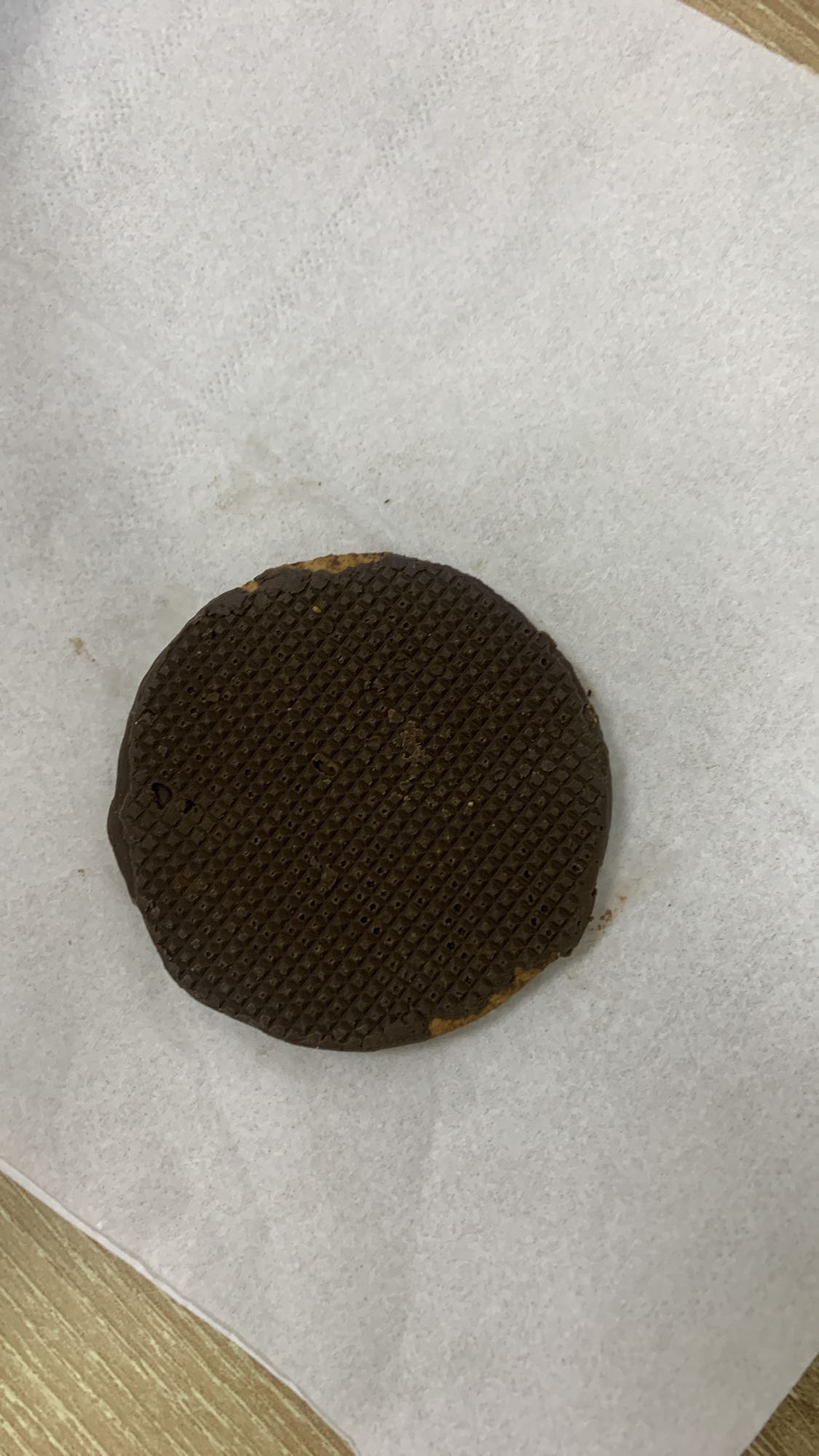 chocolate wafer cookie