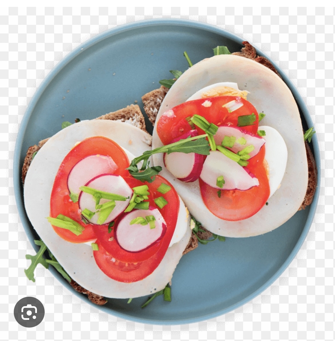 Kanapki z indykiem i warzywami