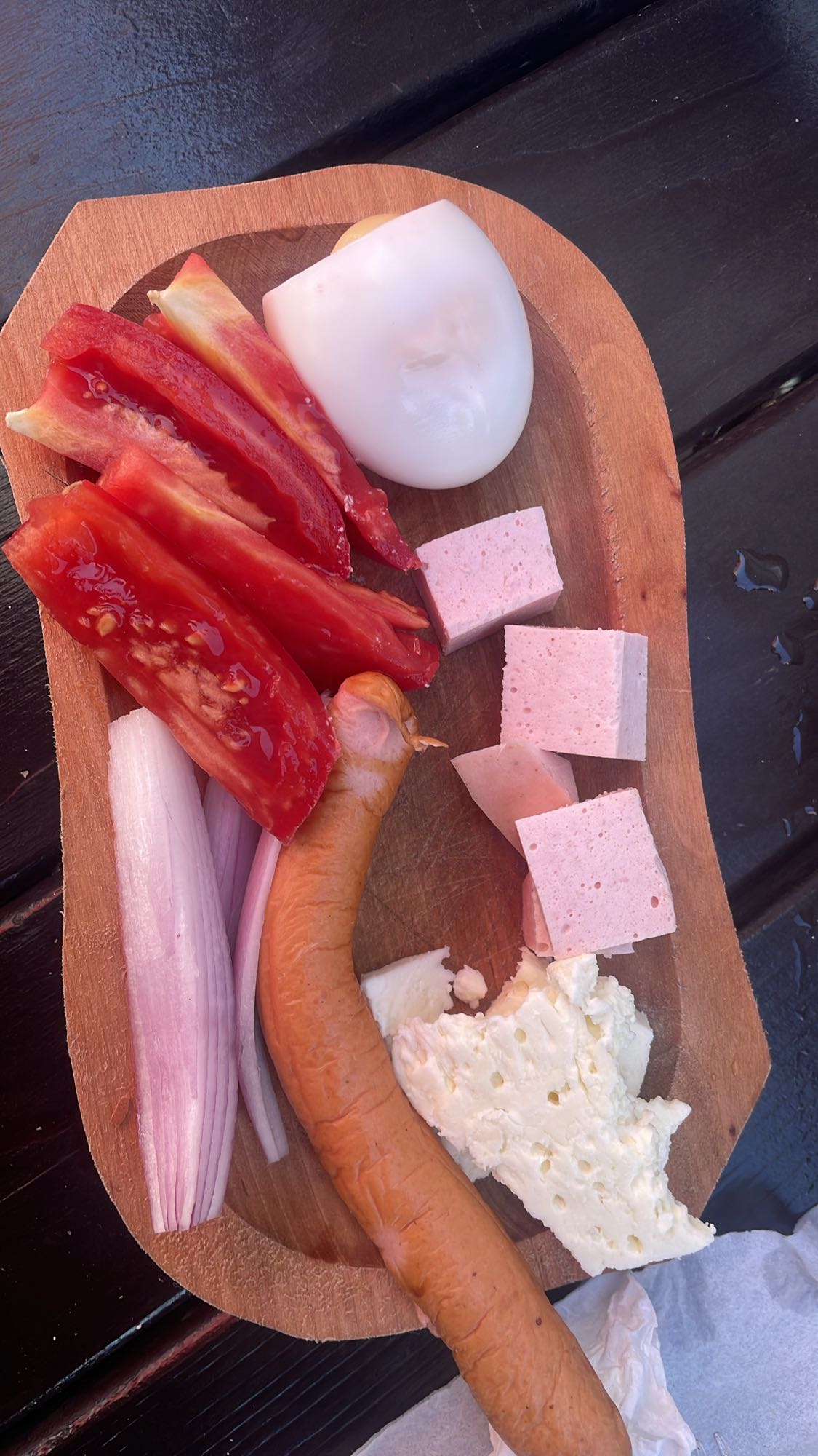 Platou rustic cu legume