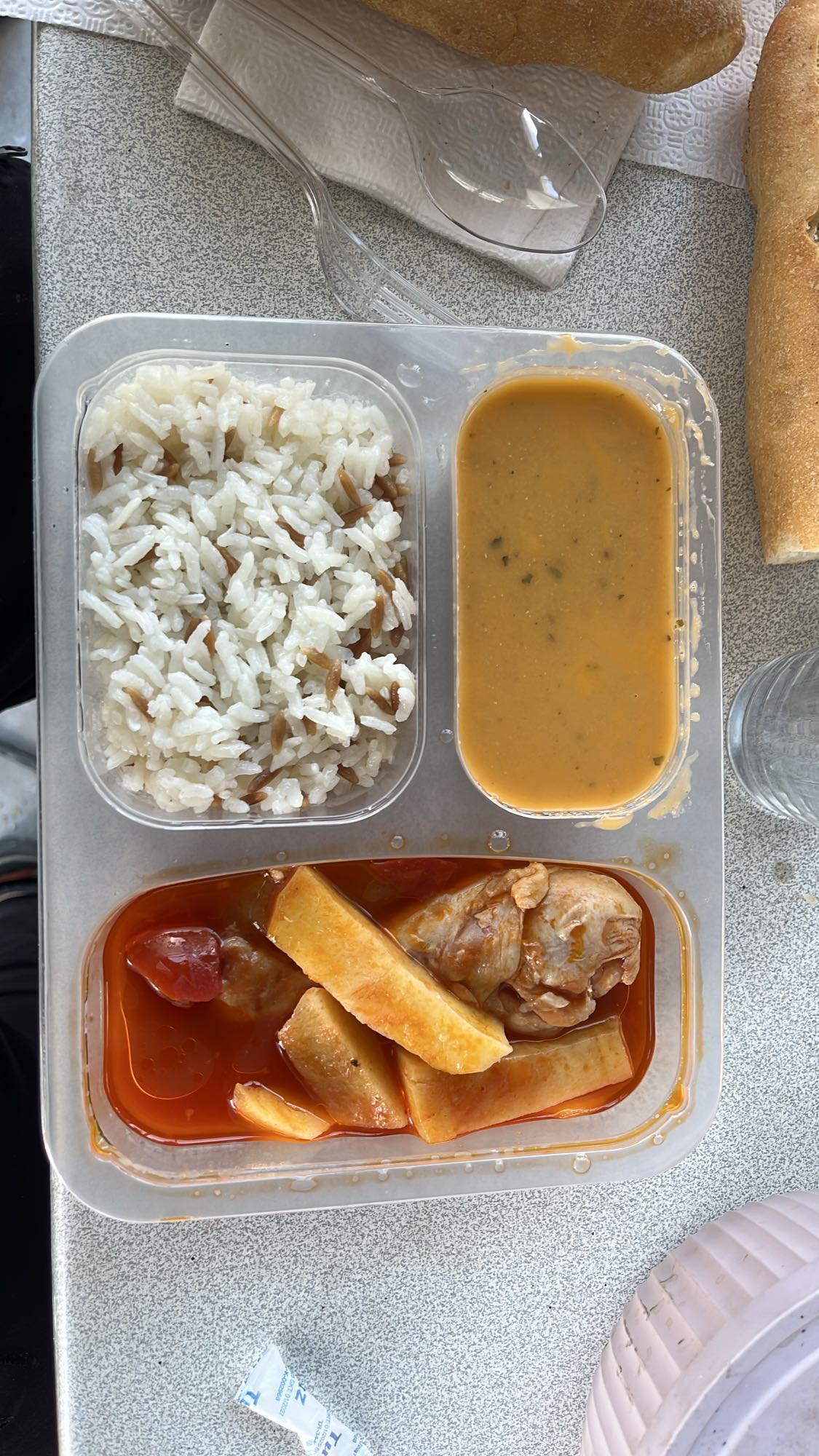 Tavuklu Patates Menü