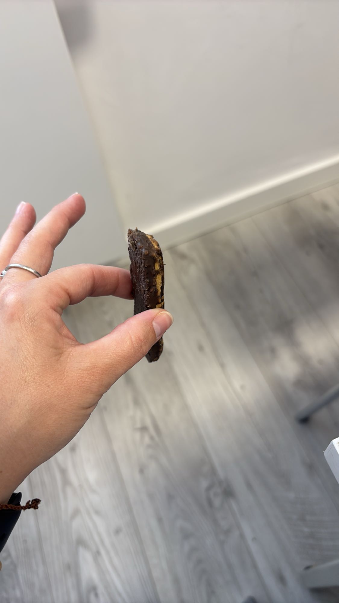 ciastko z czekoladą