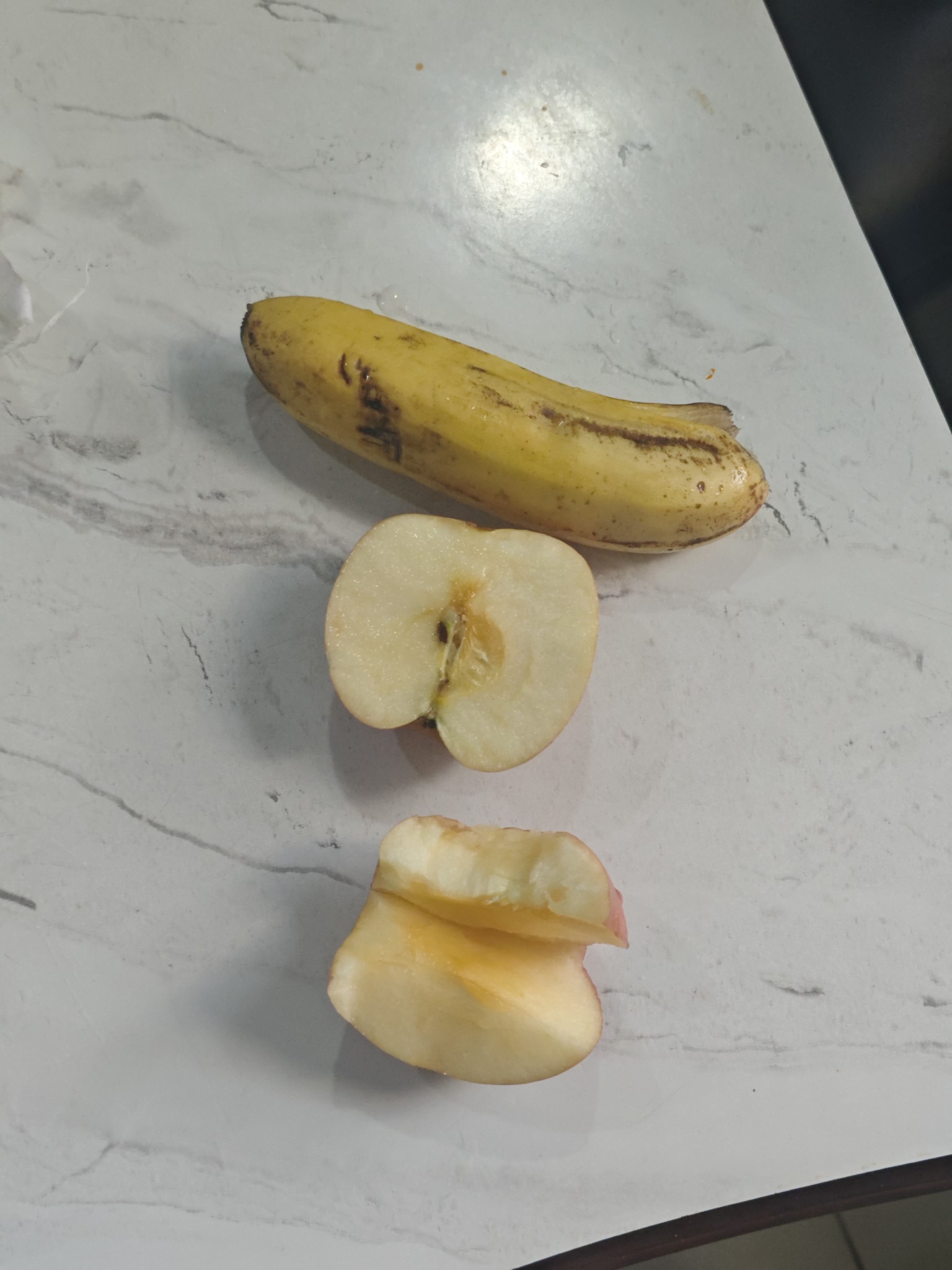 Banana and Apple Snack