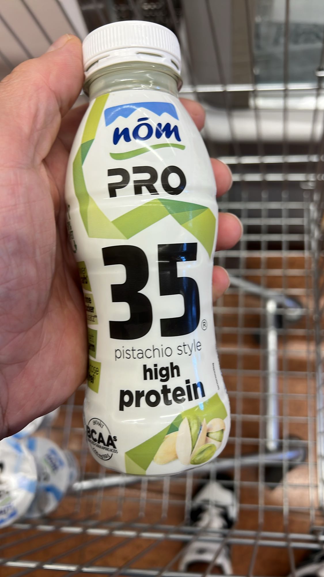 napój białkowy pistacjowy