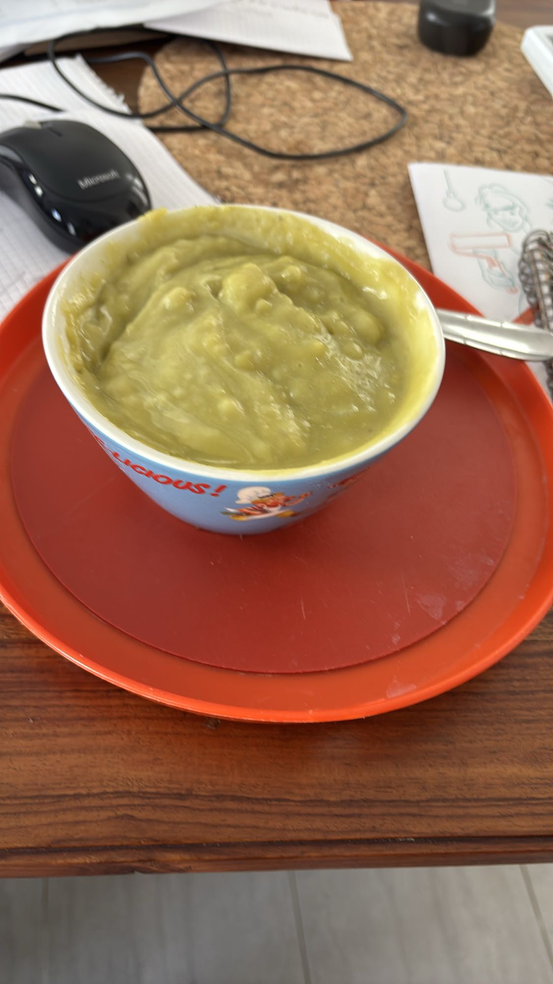 purée de pois cassés