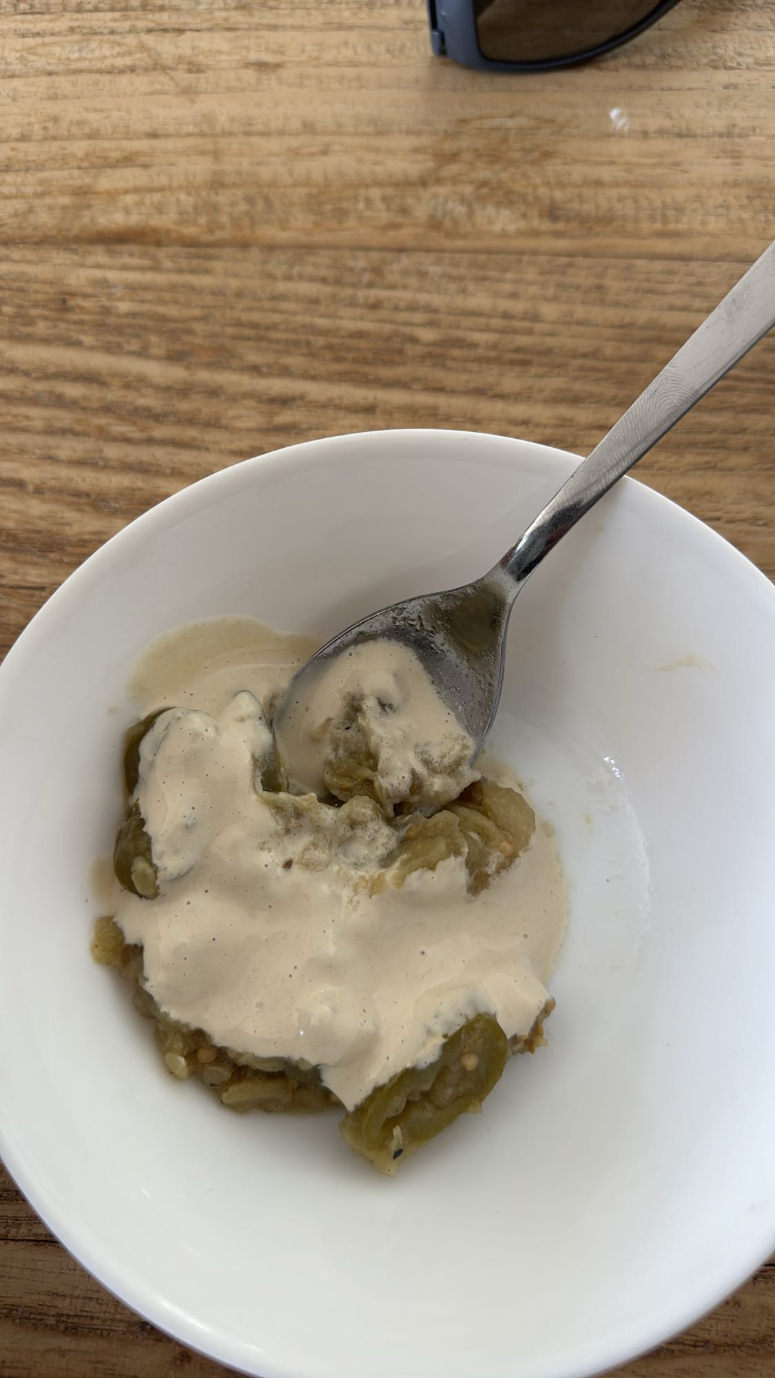 Eggplant with tahini