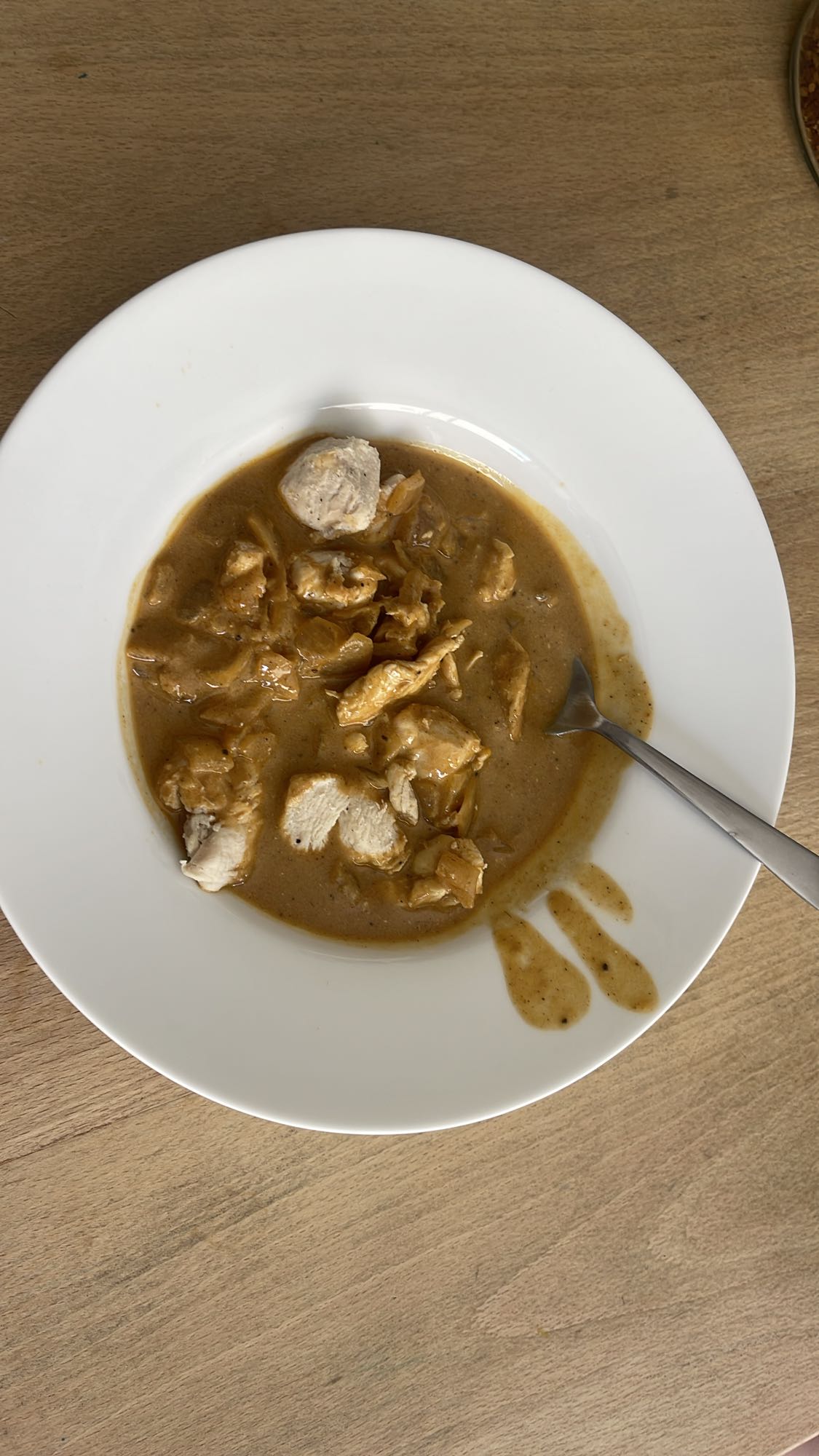 Chicken curry stew