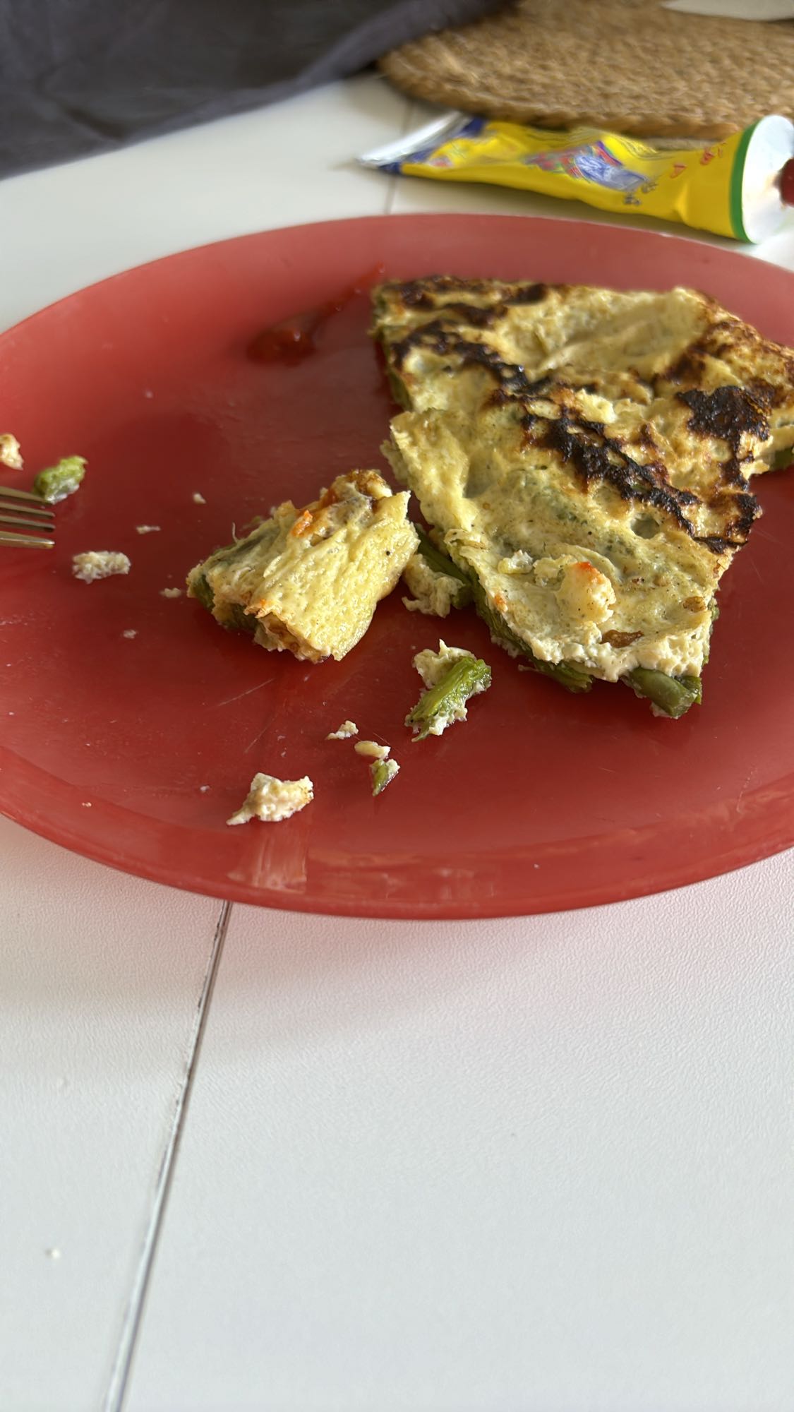 Omelette aux légumes