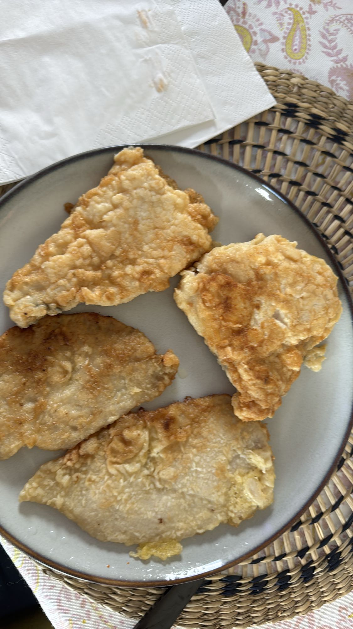 2 Pechugas y 2 trozos de merluza rebozado