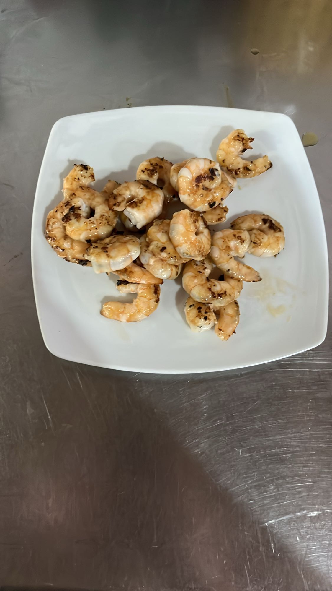 camarones a la plancha