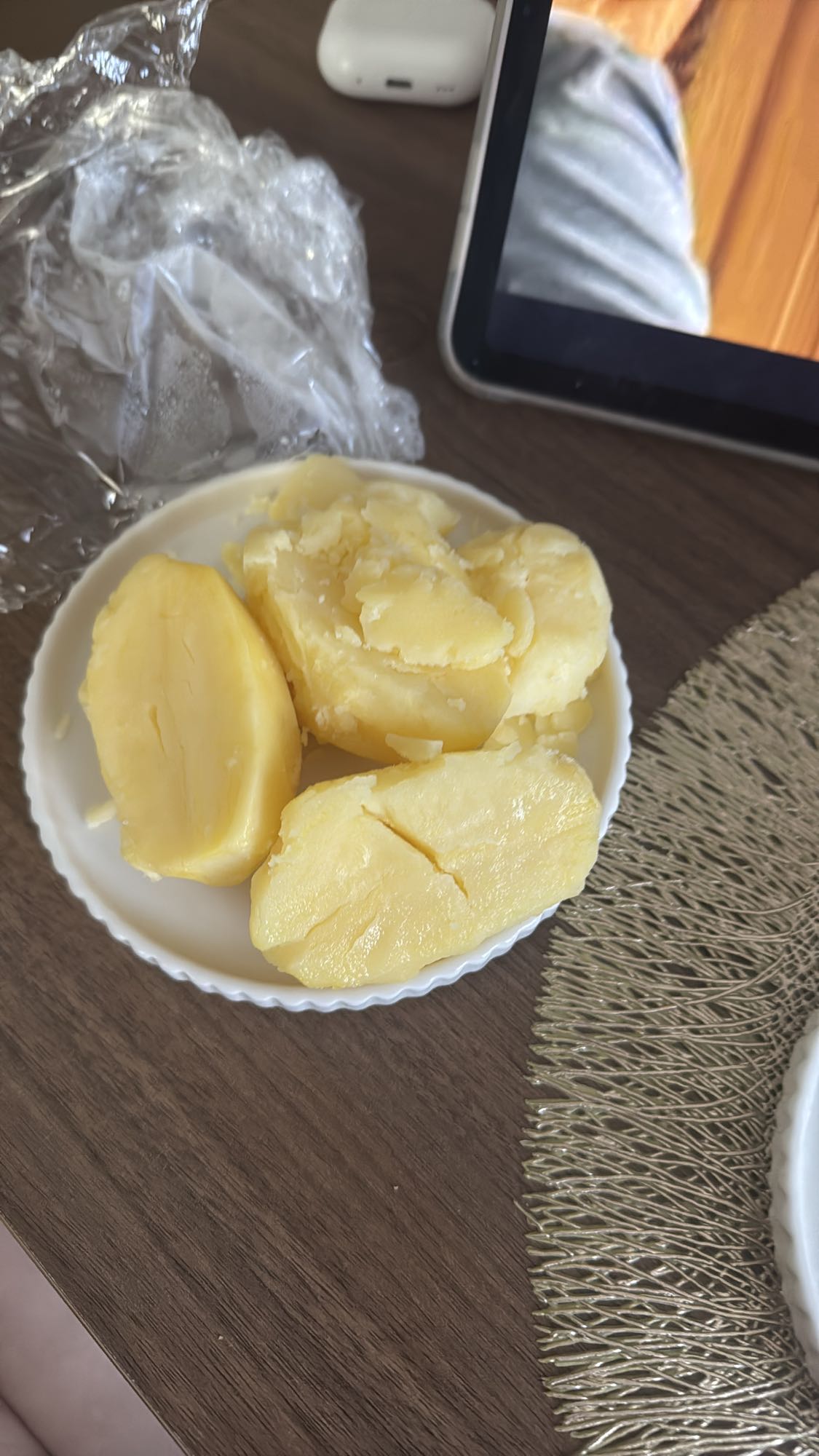 отварной картофель