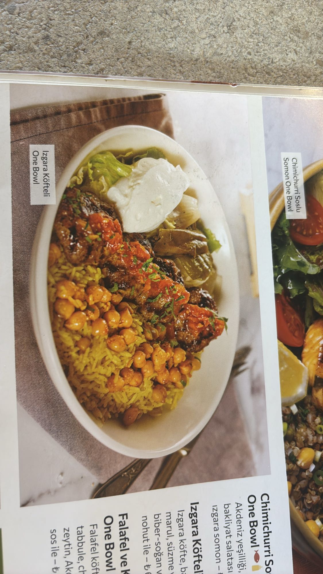 Izgara Köfteli Bowl