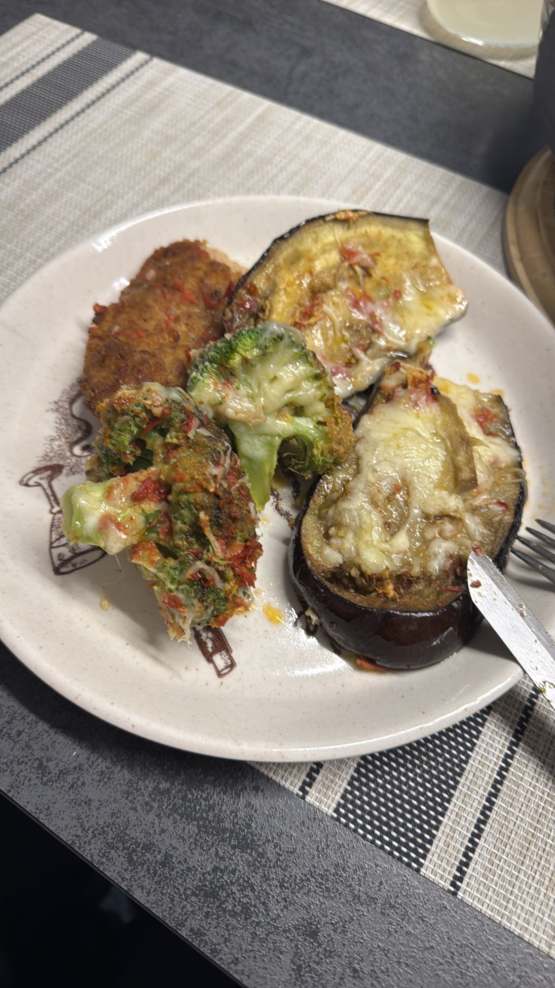 Gebackenes Gemüse mit Käse