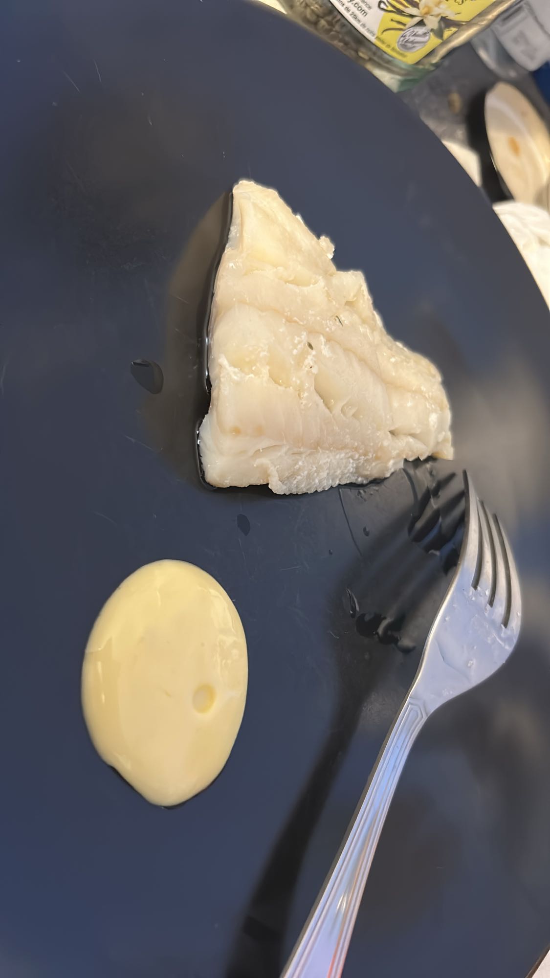 Cabillaud et mayonnaise