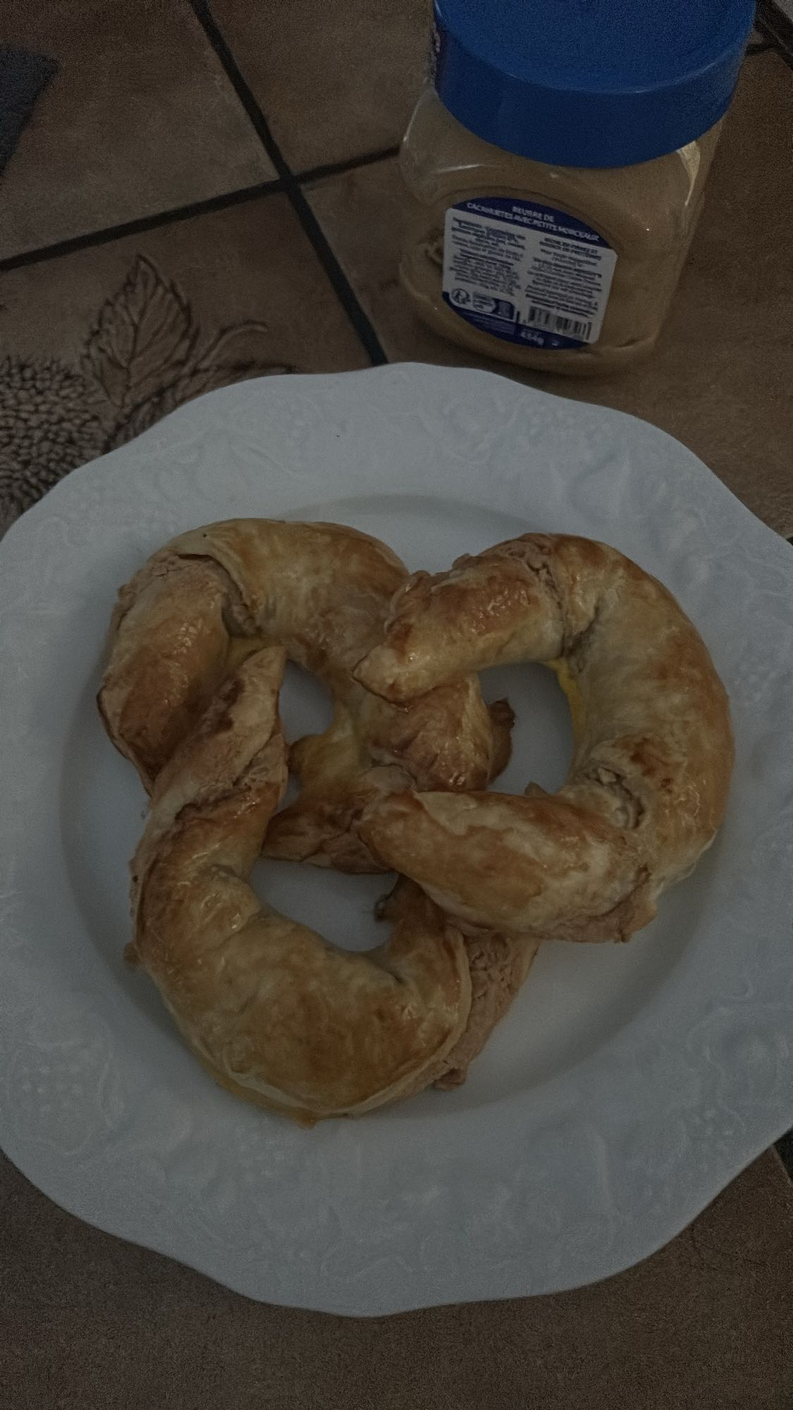 Croissants au beurre d'arachide