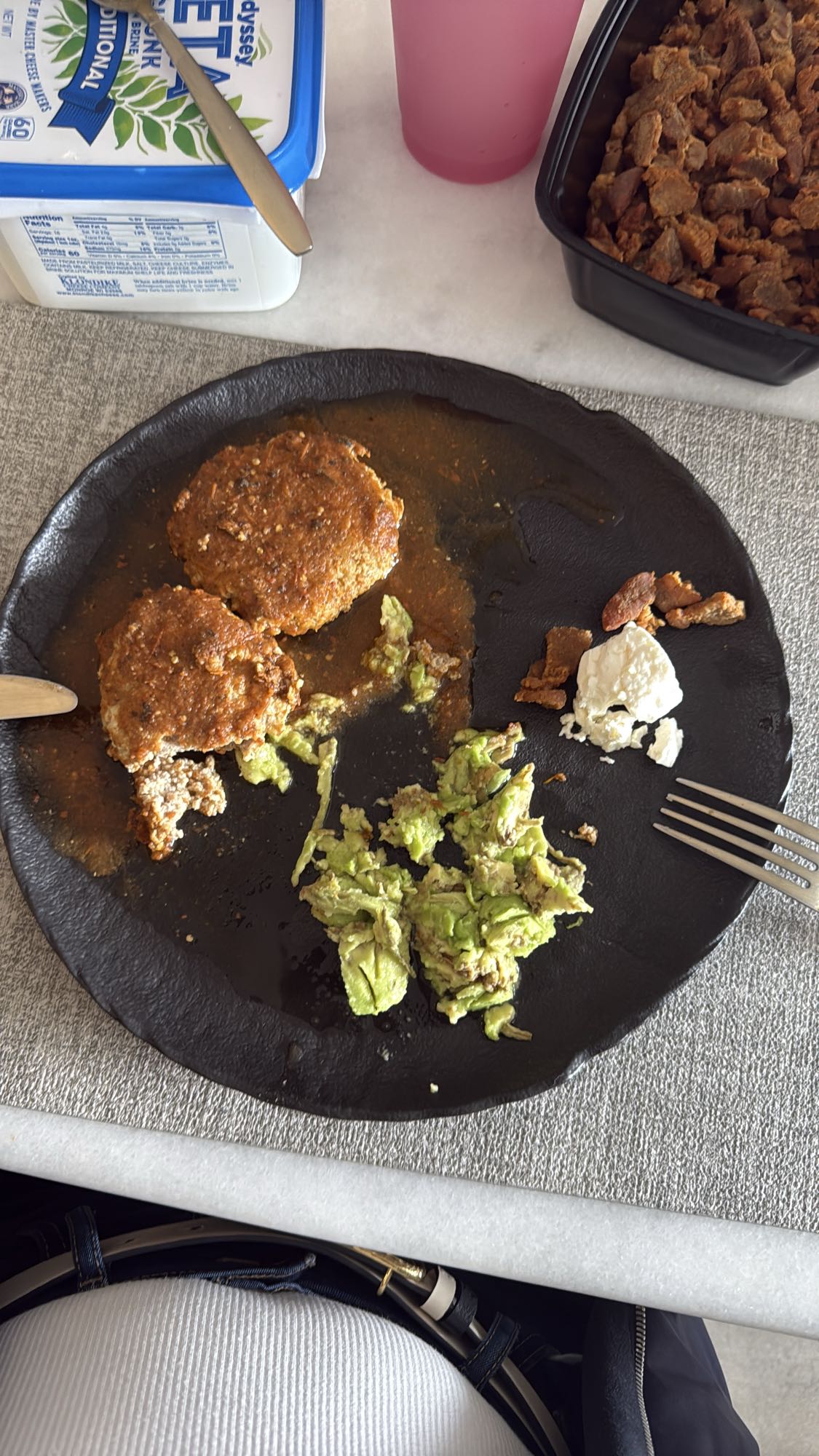 albóndigas con aguacate