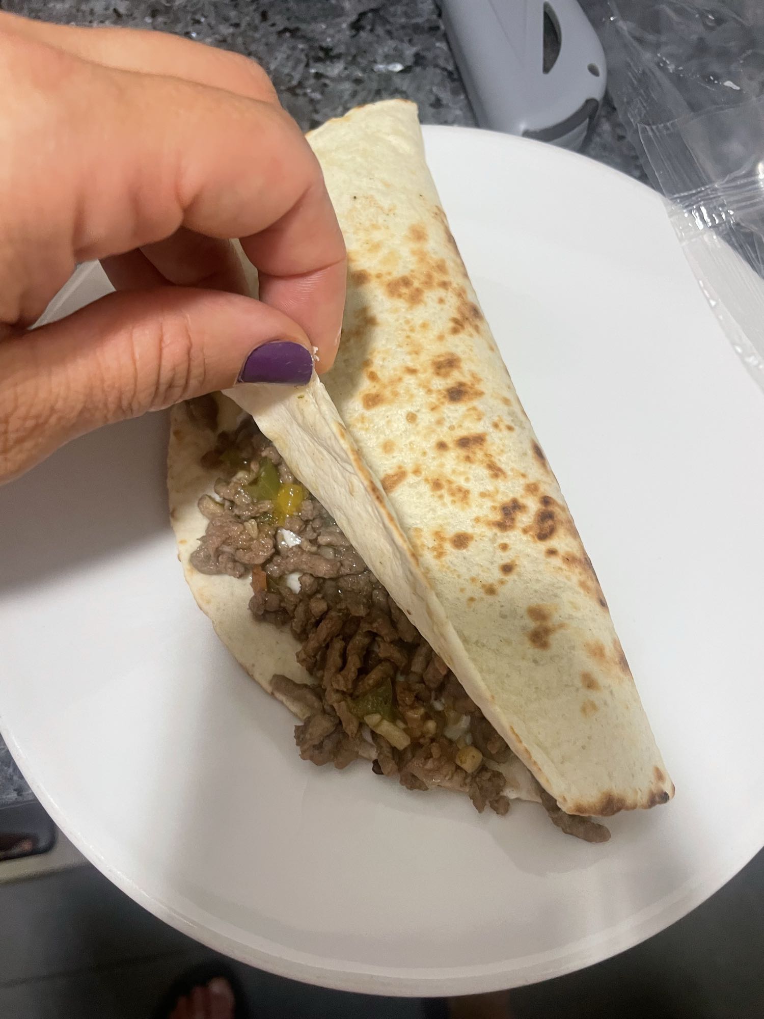 Burrito de carne