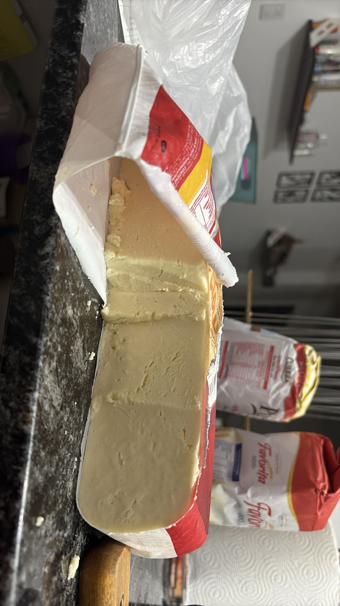 bloque de mantequilla