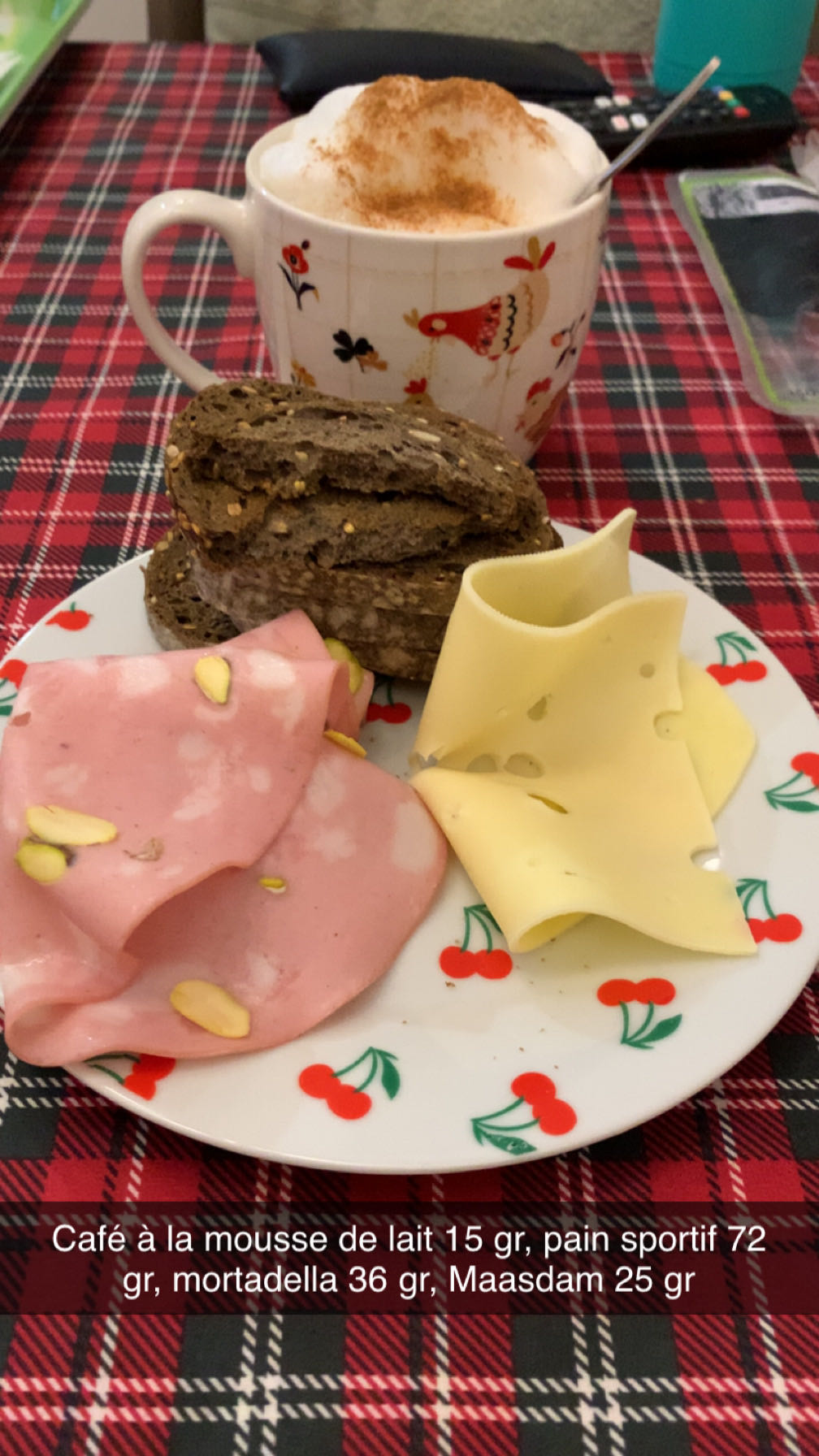 Petit-déjeuner sportif