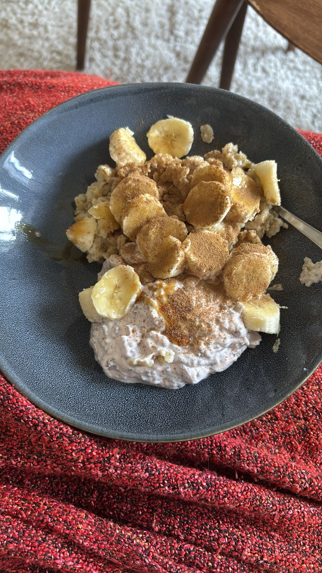 Havregrynsgröt med banan