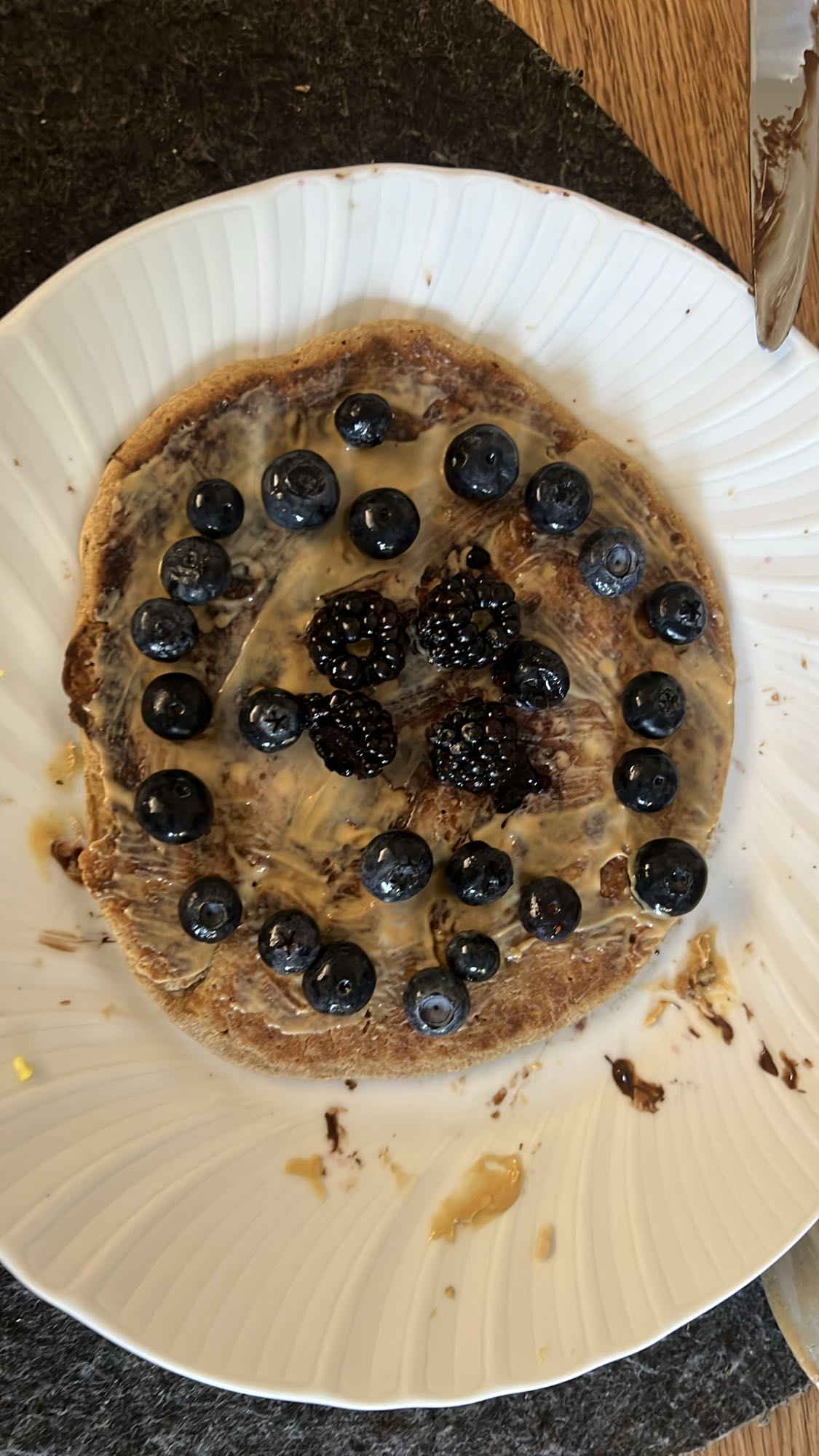 Peanut Butter Berry Toast