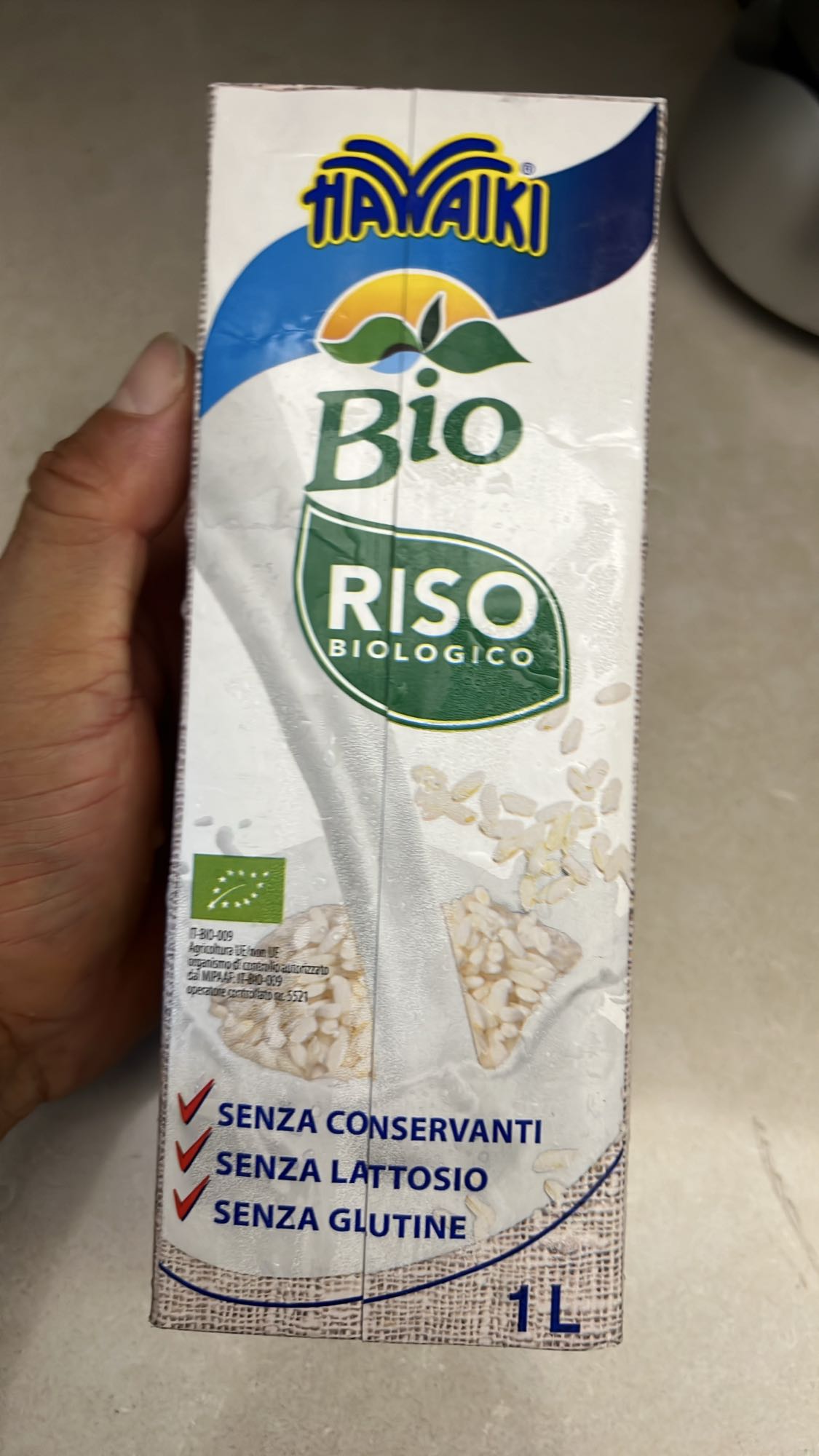 Latte di riso bio