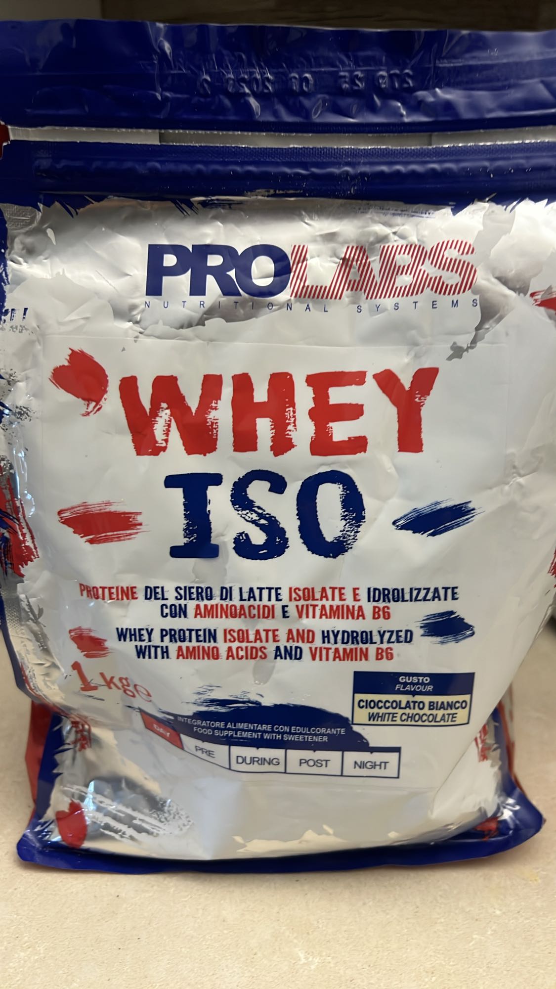 Whey Iso White Choc