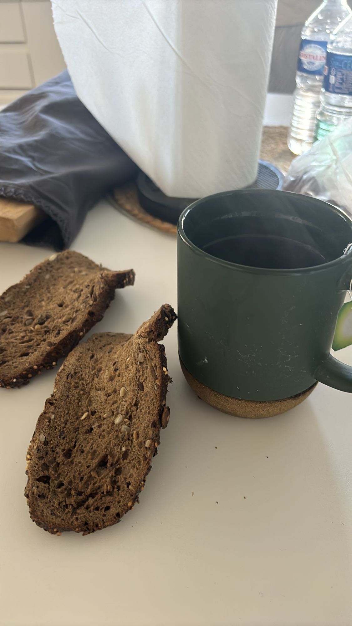 pain complet et thé