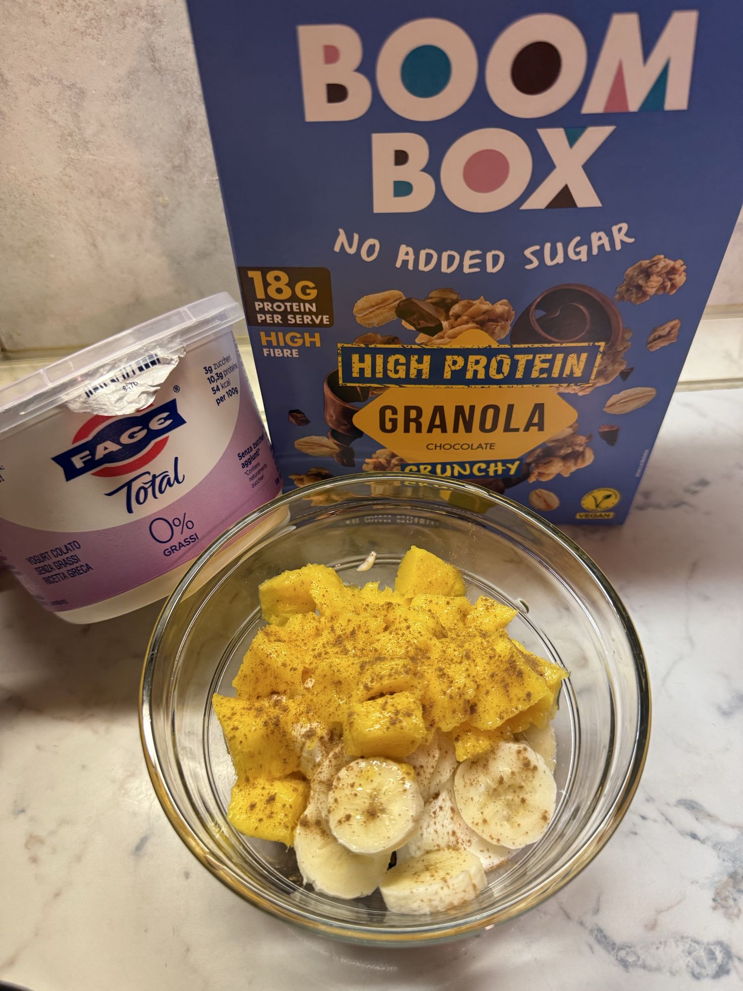 Fruit Yogurt Granola Bowl