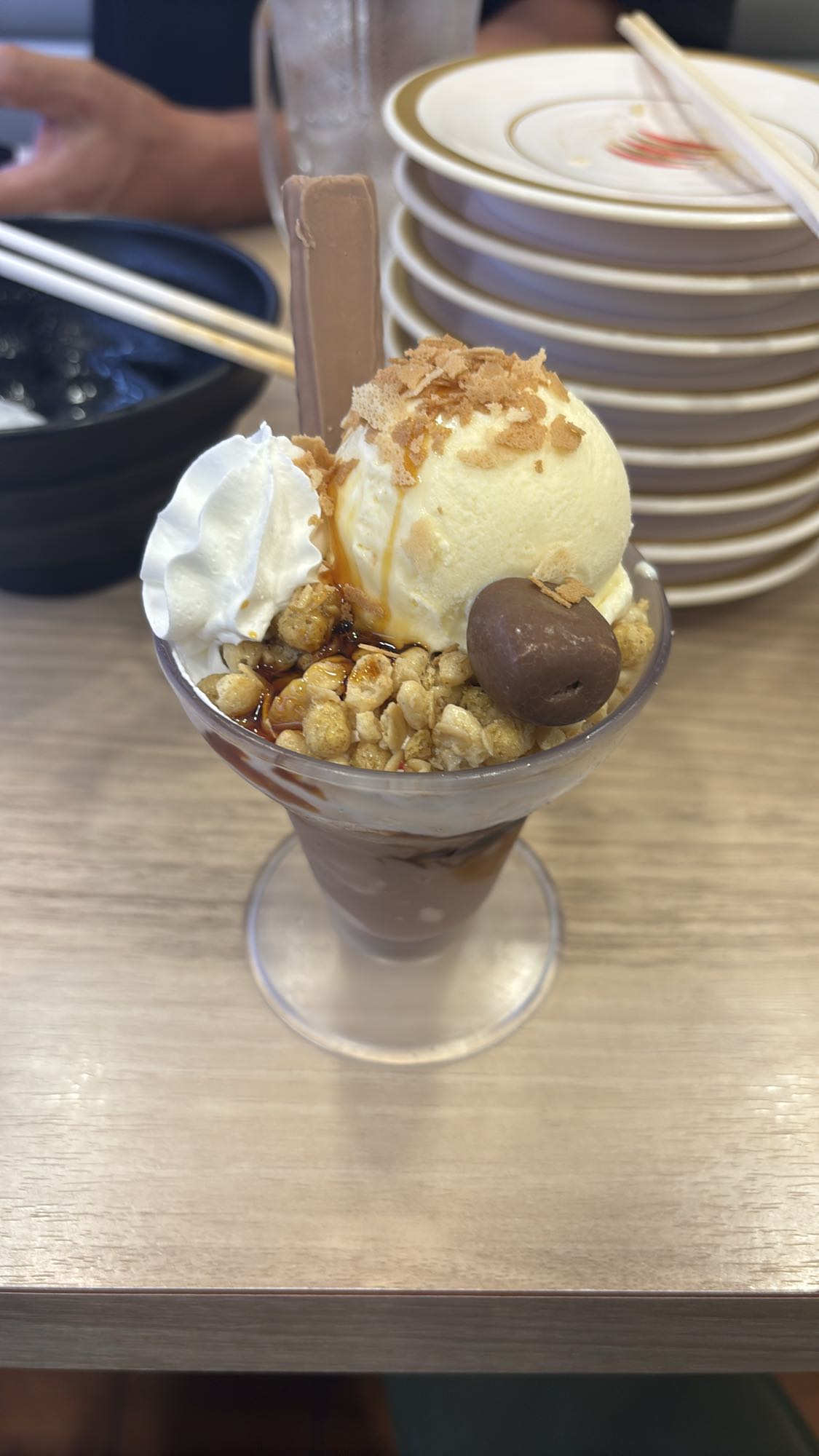 チョコレートパフェ