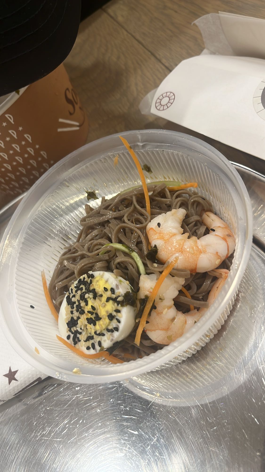 Shrimp Soba Noodle Bowl
