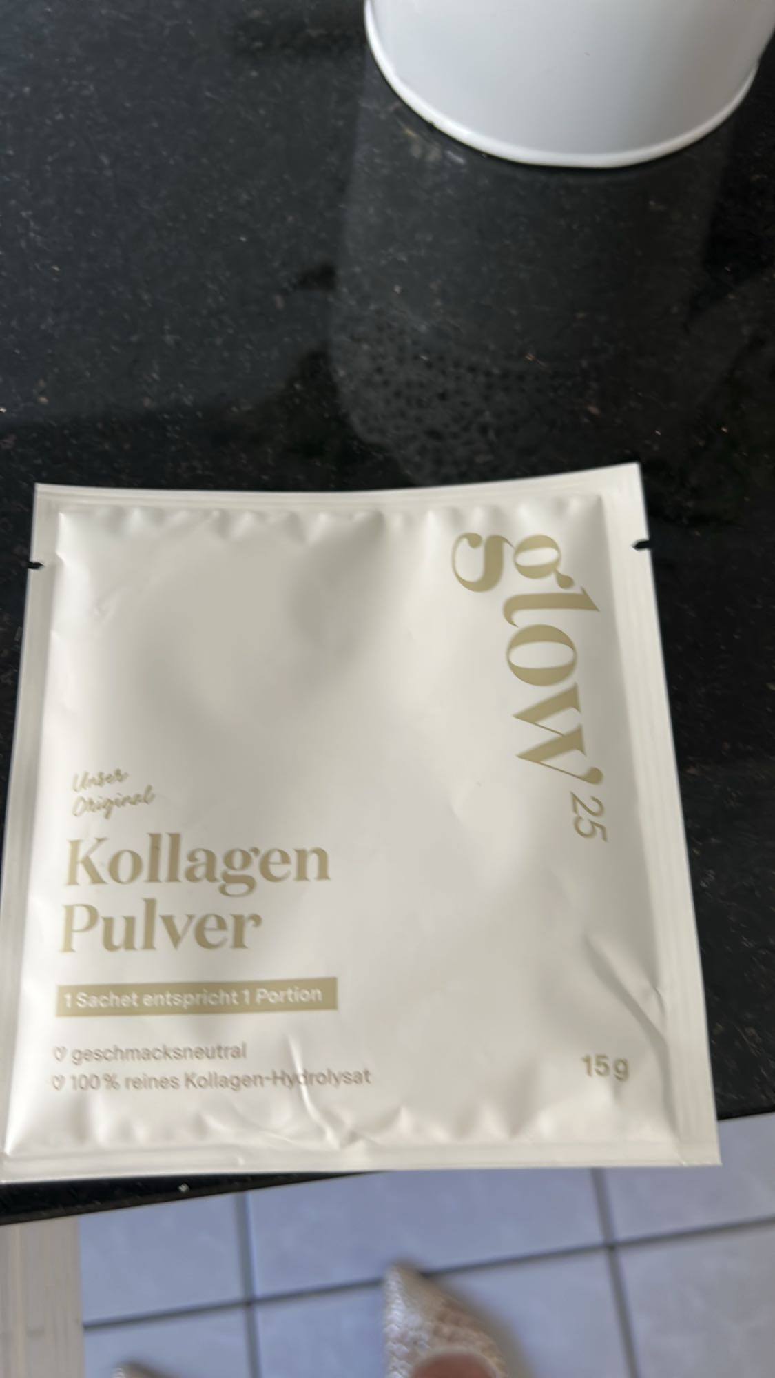 Kollagen Pulver Portion