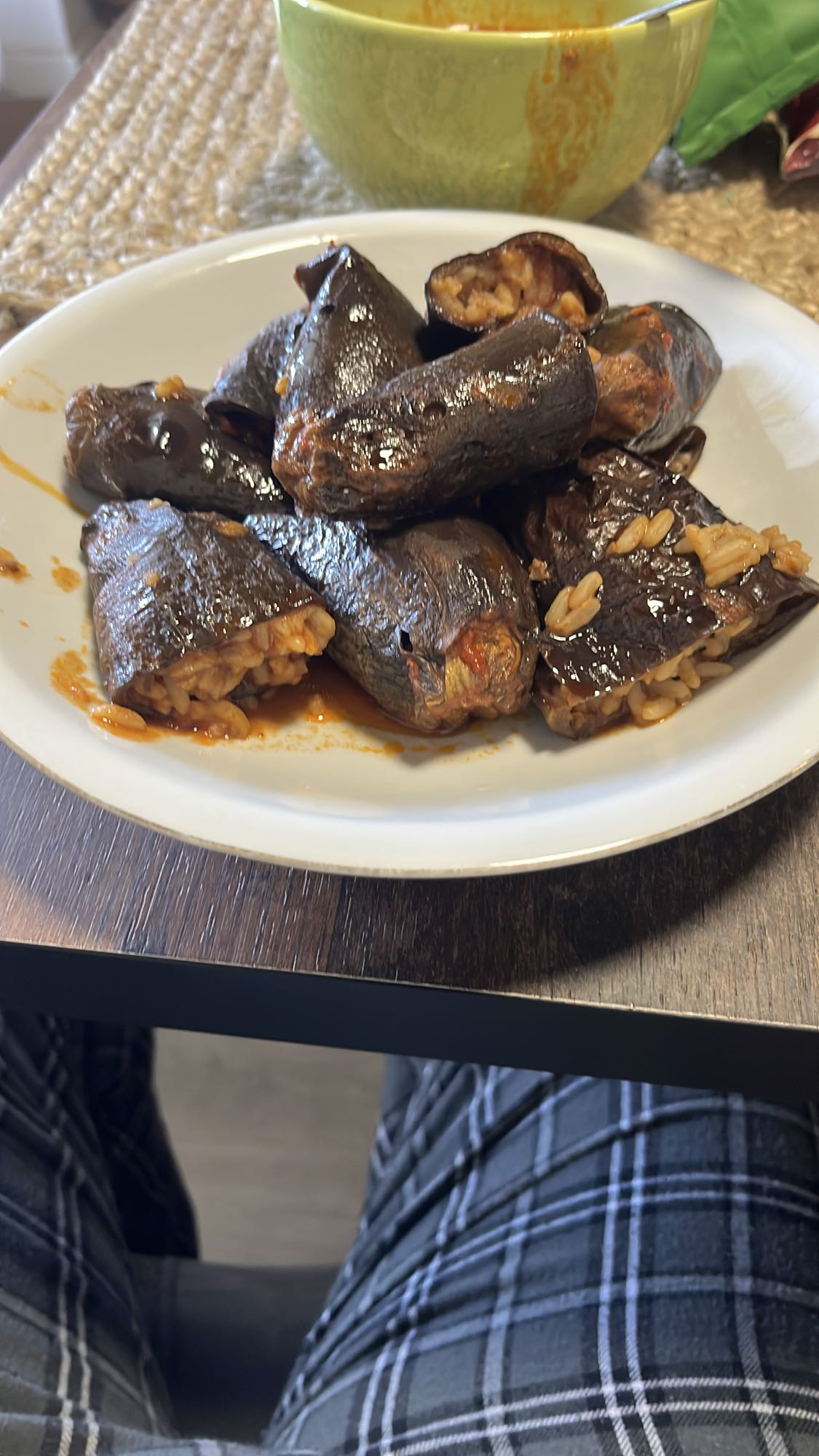 Gefüllte Auberginen