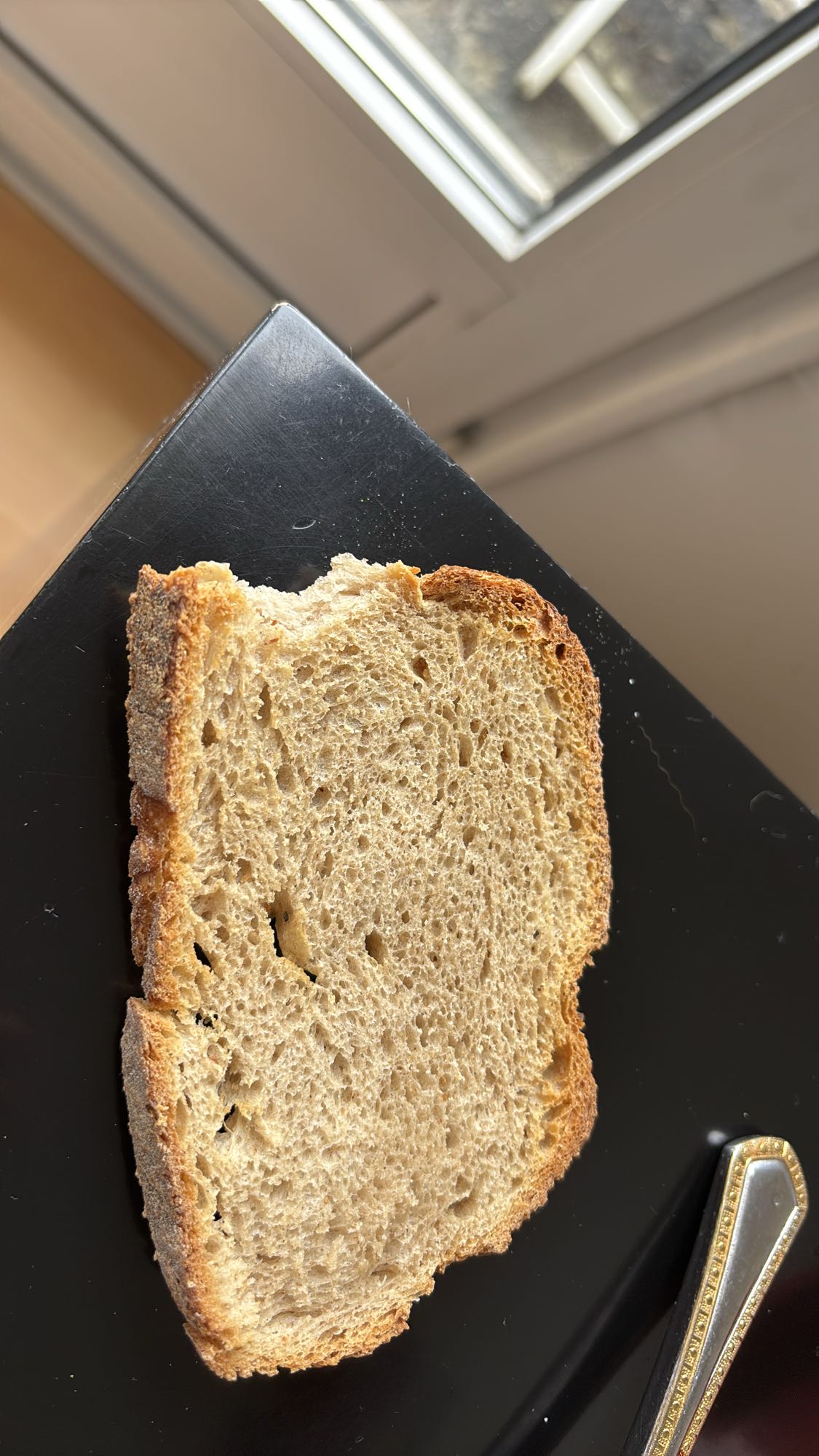Tranche de pain complet