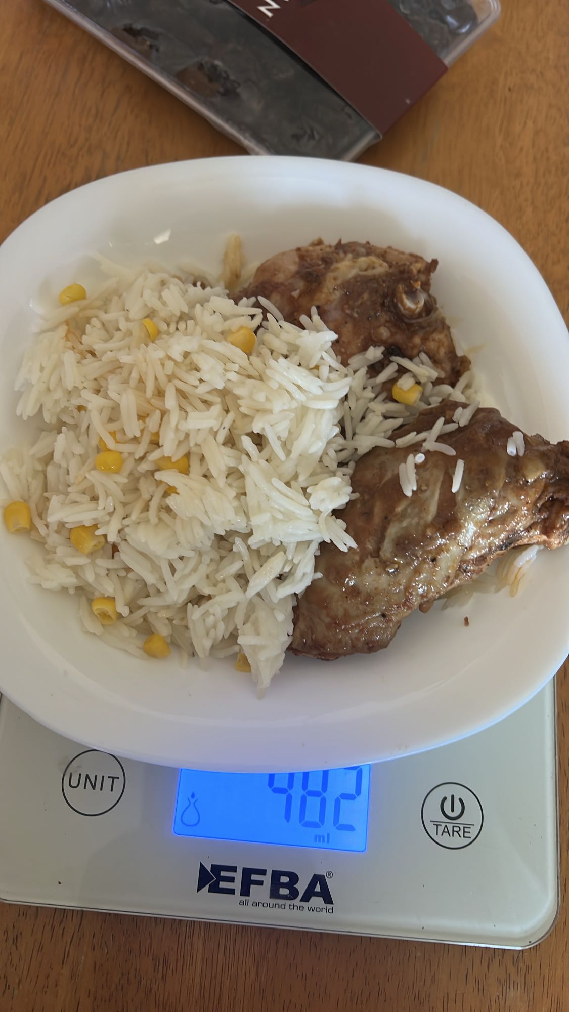 Rice with Chicken Thigh