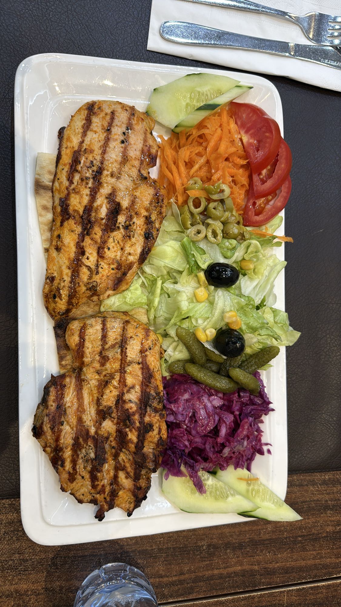 Grilled Chicken Salad Plate