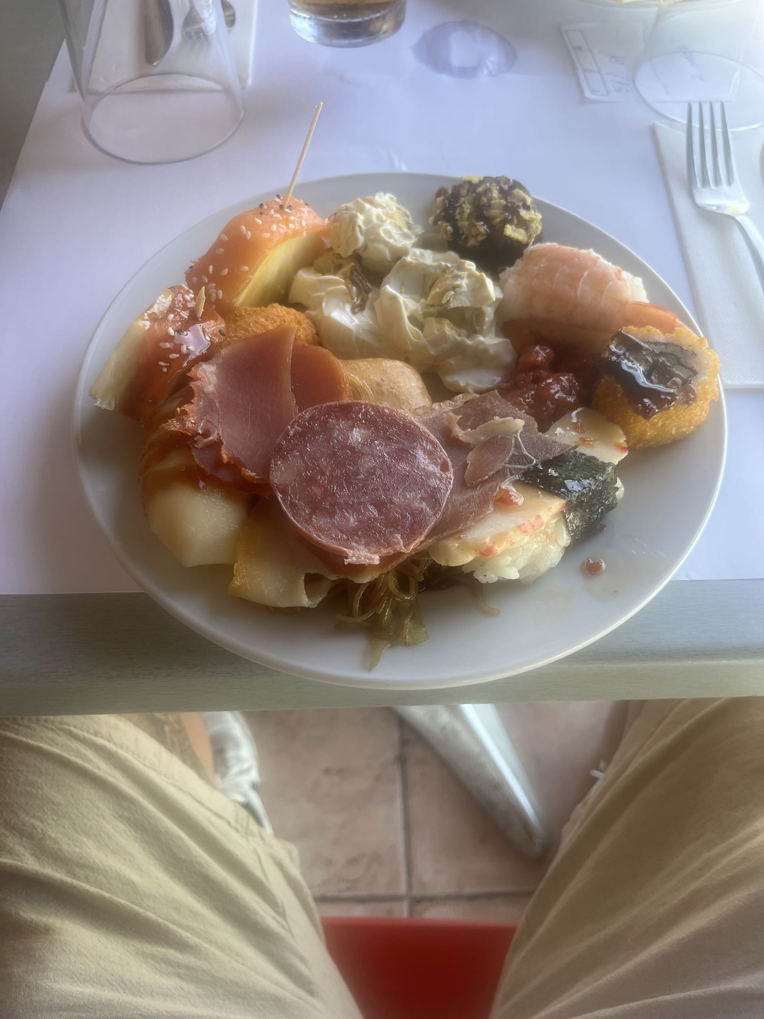 Plato mixto buffet
