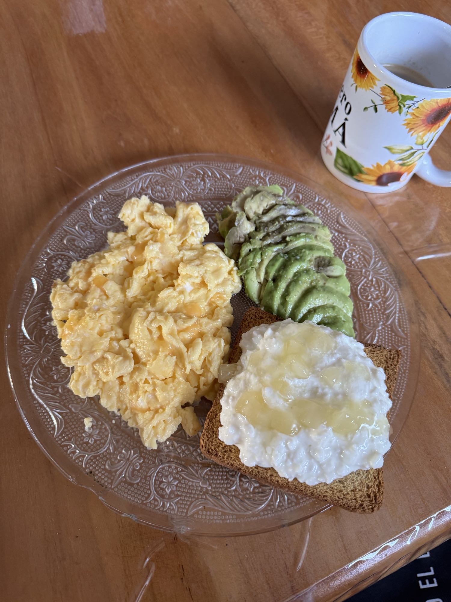 Desayuno saludable mixto