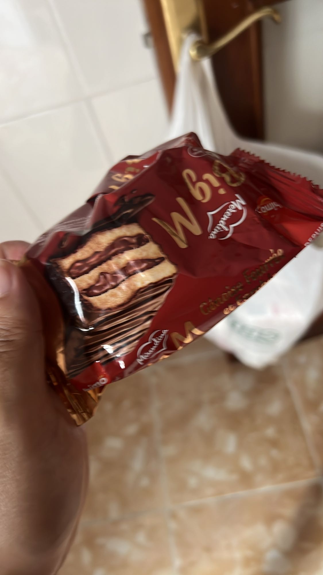 Galleta rellena choco