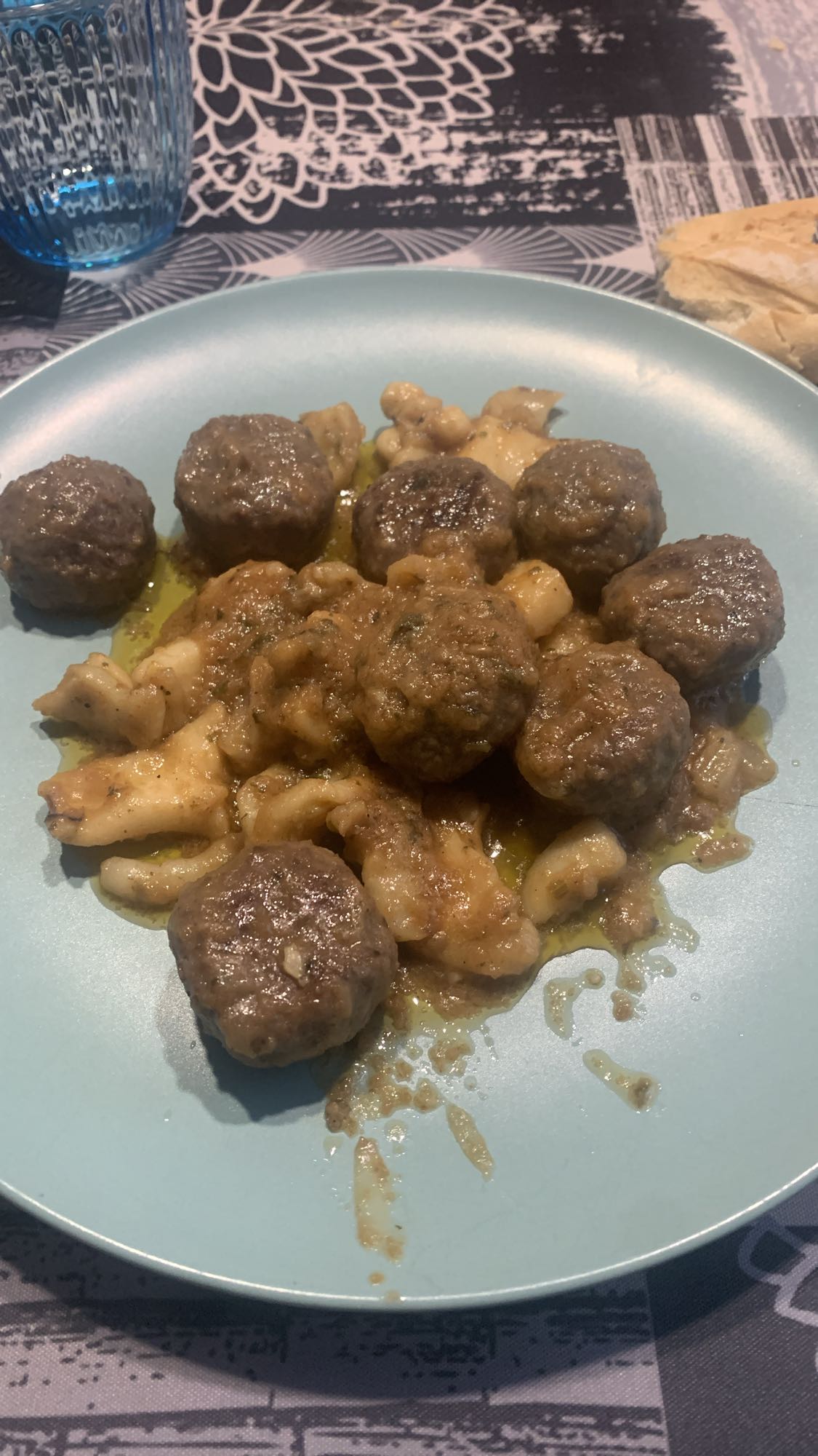 Albóndigas con pasta