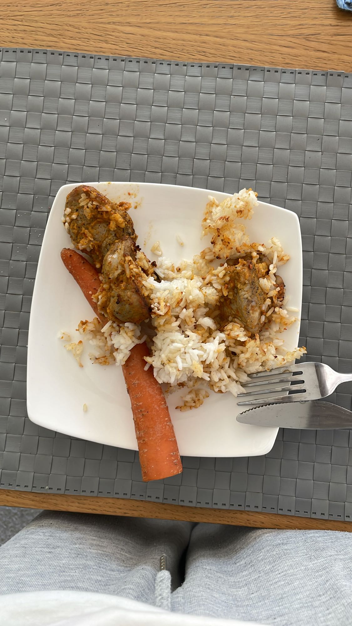 Ryż z kurczakiem i marchewką