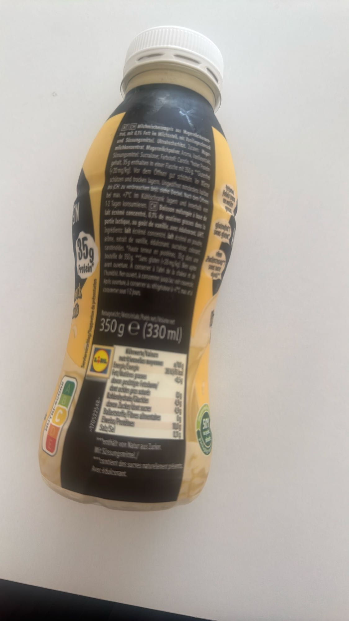 Băutură proteică vanilie