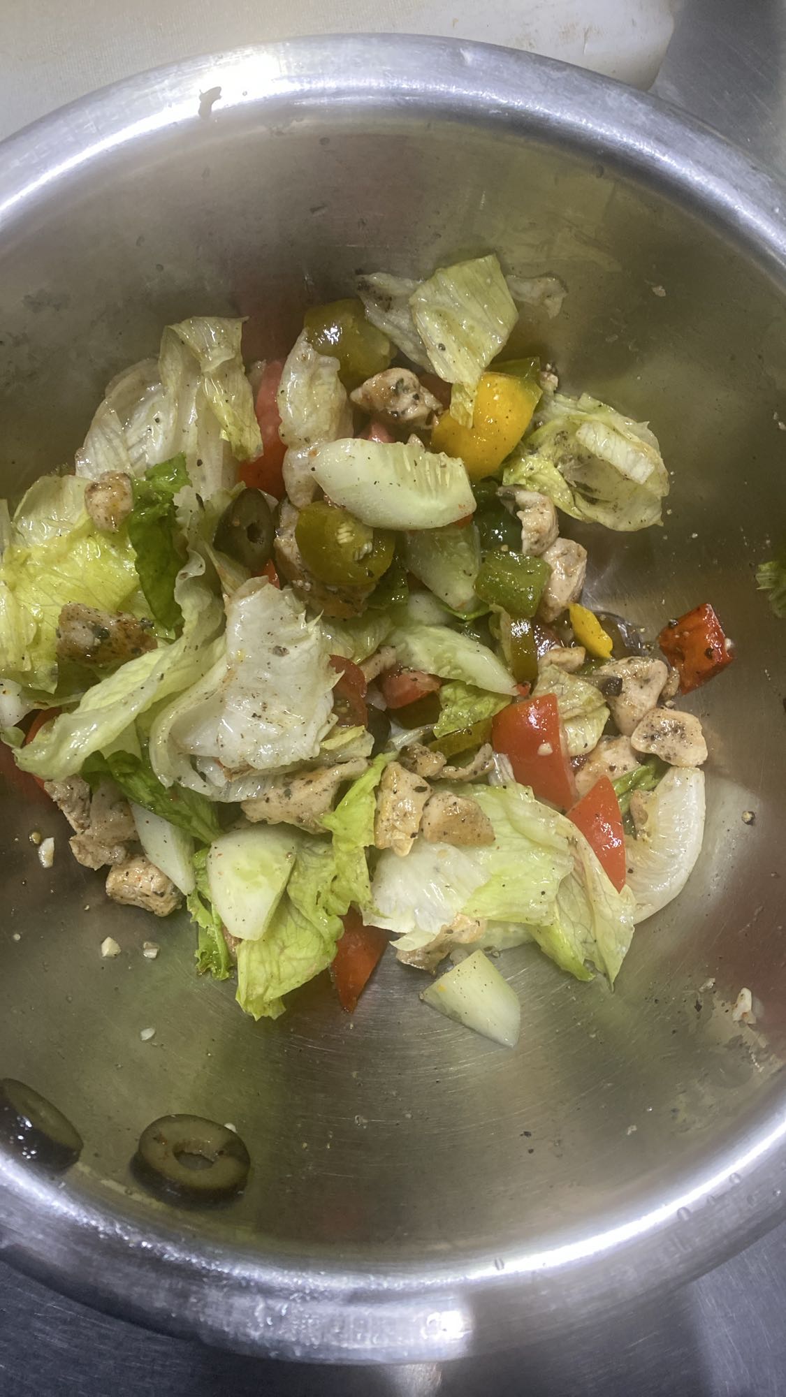 Chicken Veggie Salad
