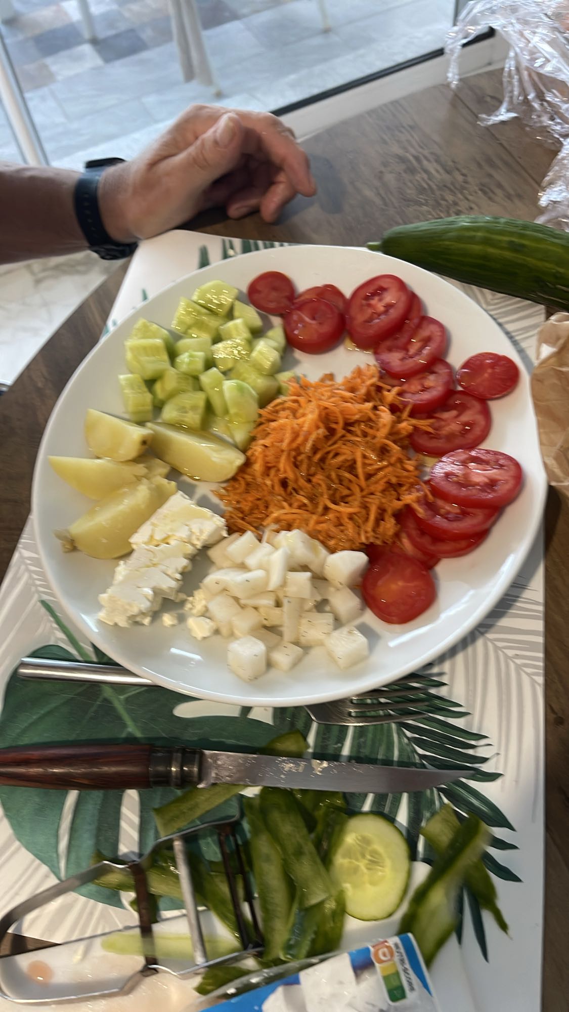 Assiette de crudités