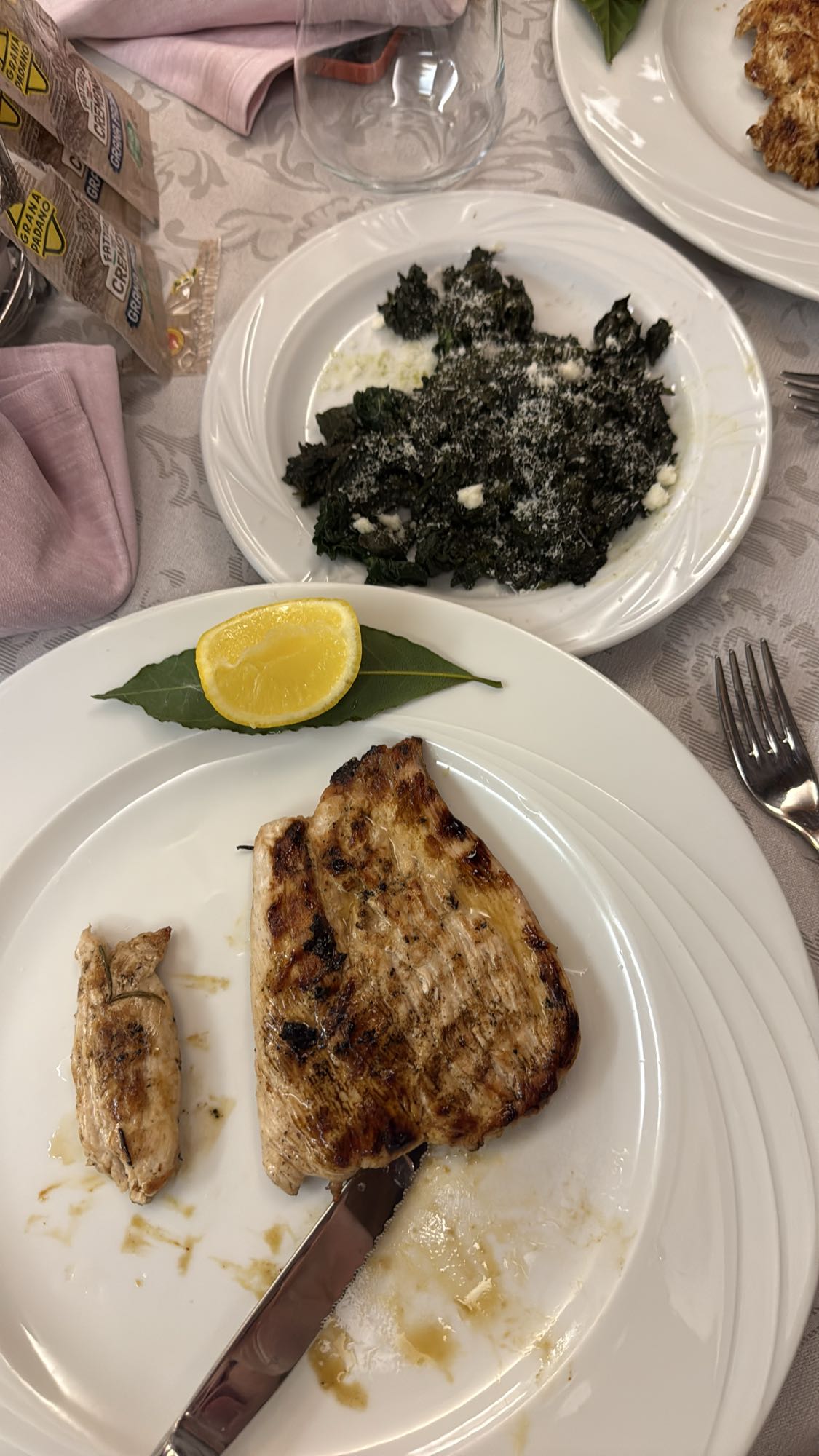 Piept de pui cu spanac