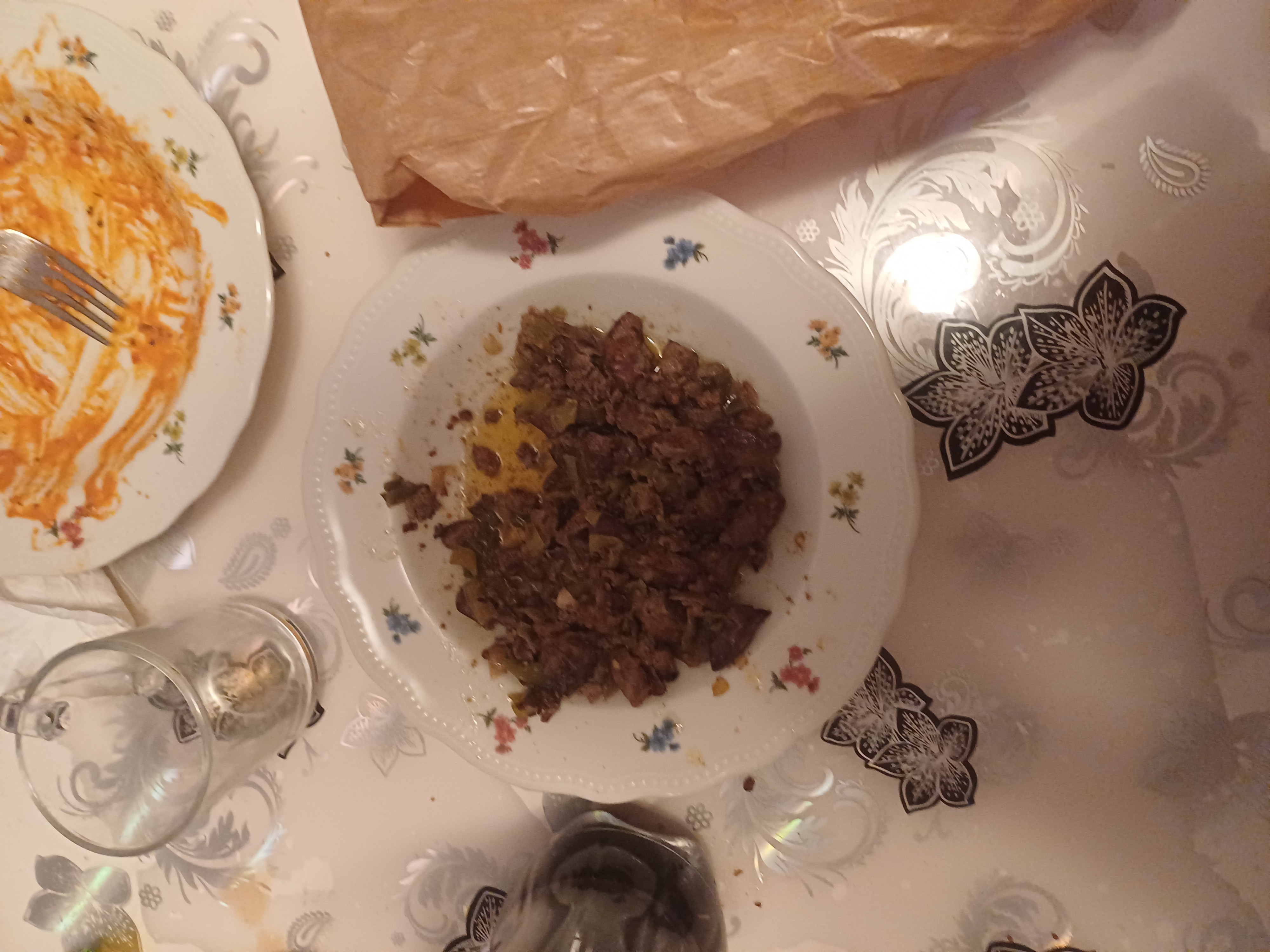 Gebratenes Fleischgericht