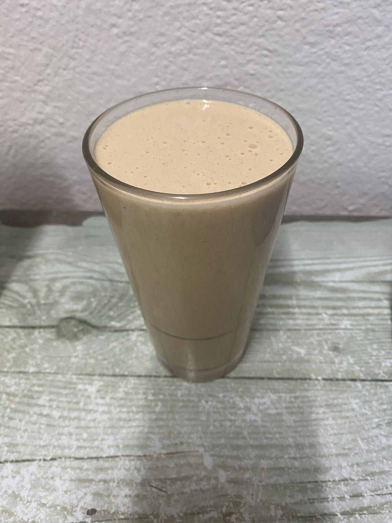 batido de plátano y cacahuate