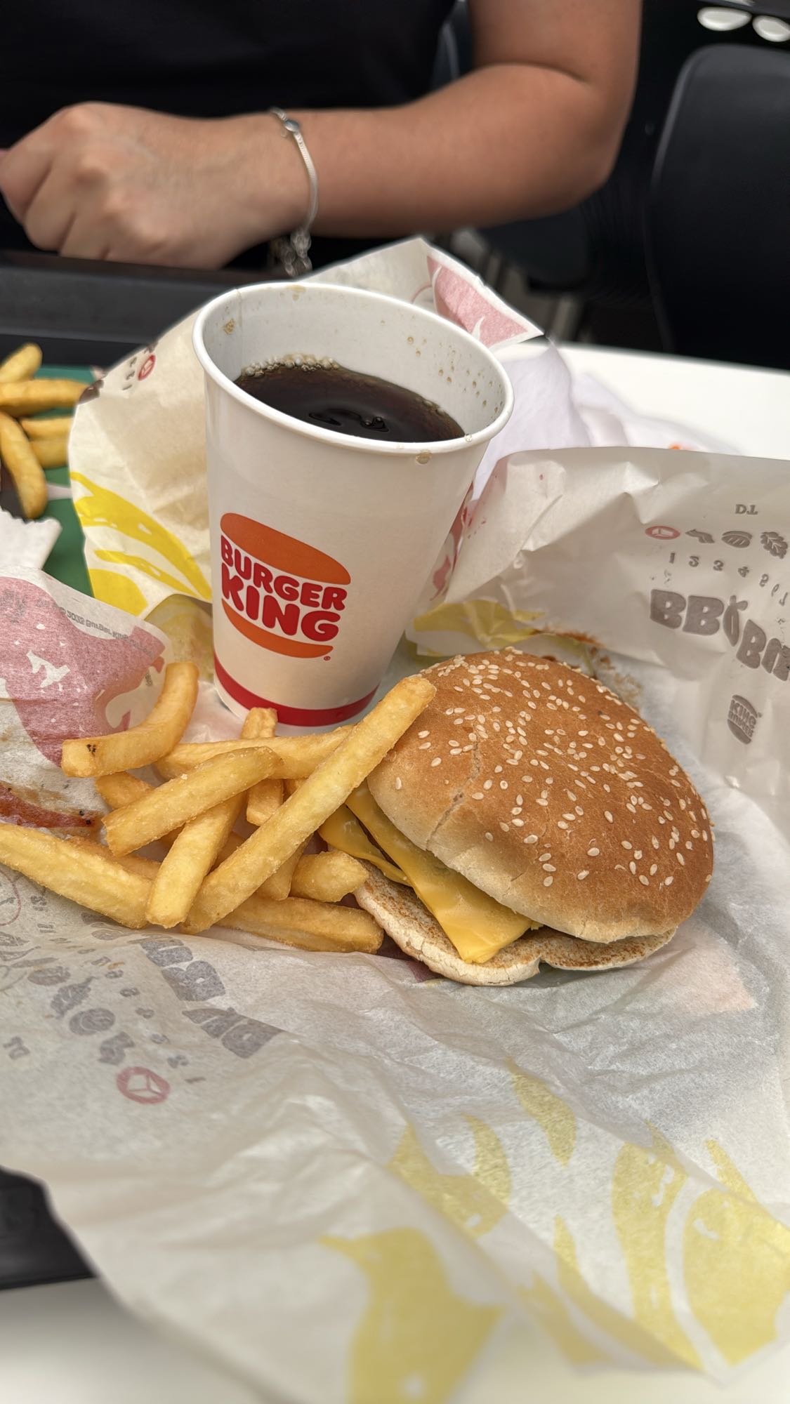 combo hamburguesa queso