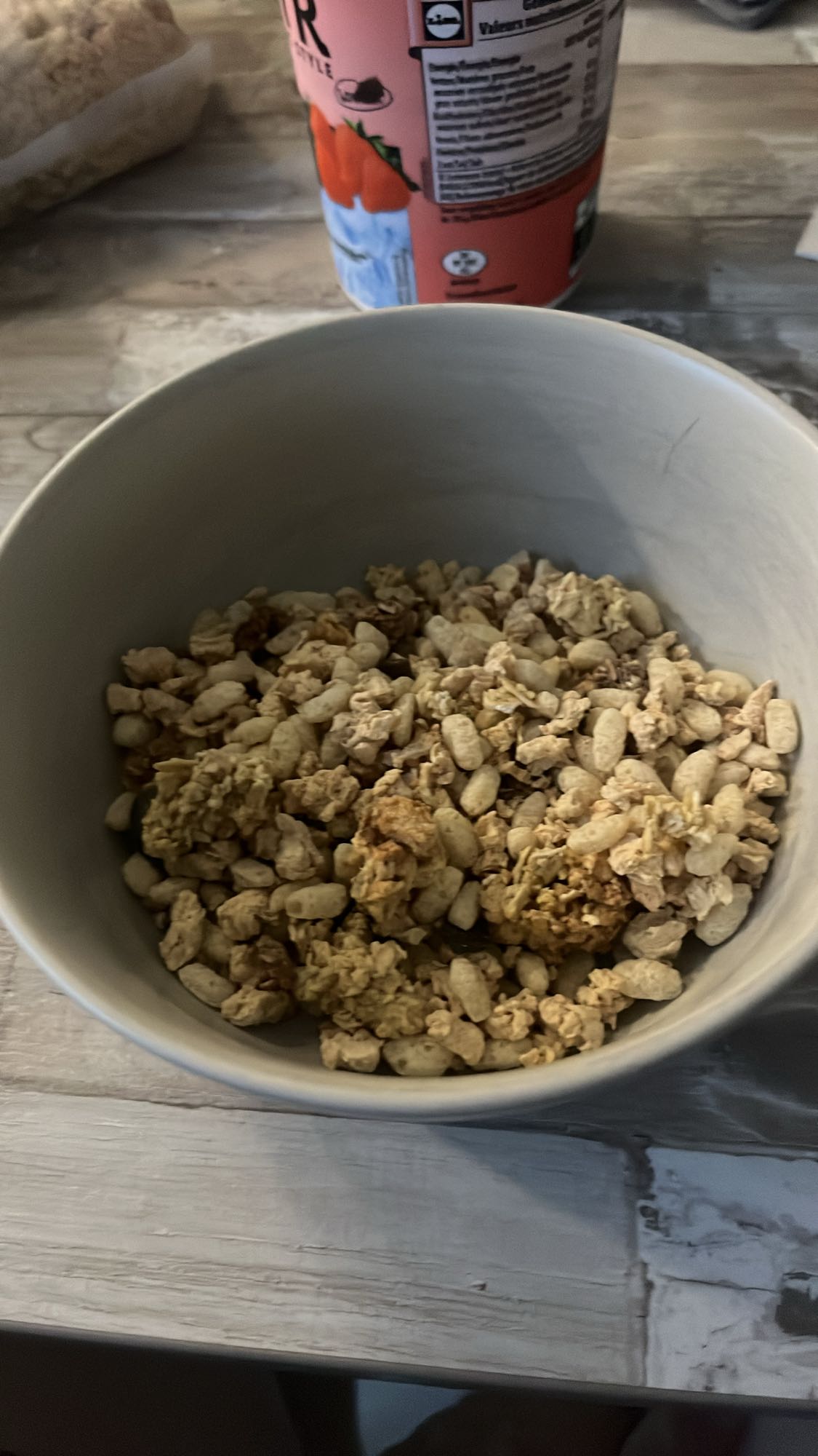 Bol de céréales nature