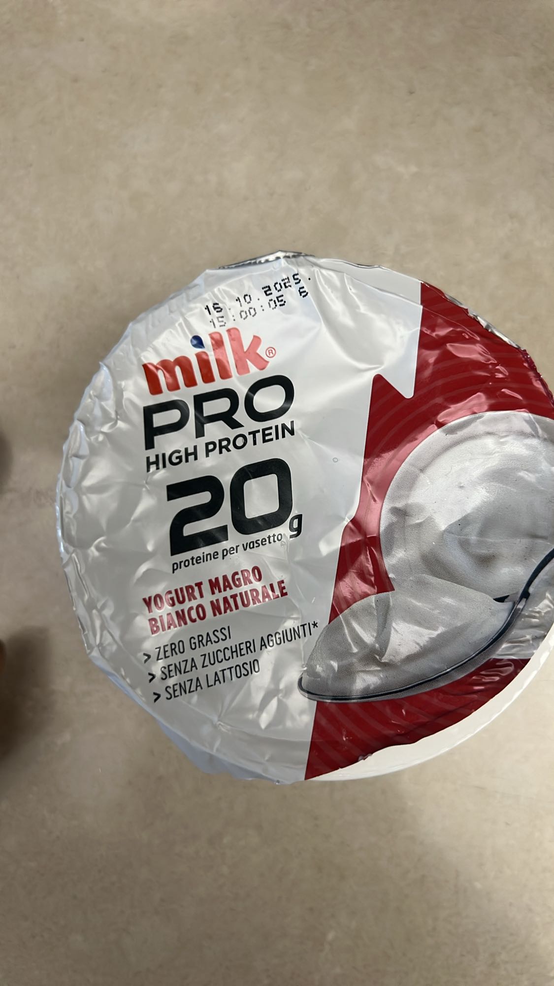 Yogurt magro proteico