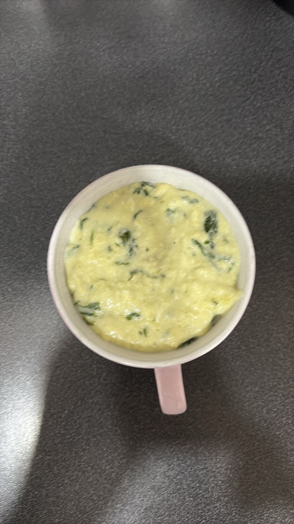 Eggerøre med spinat